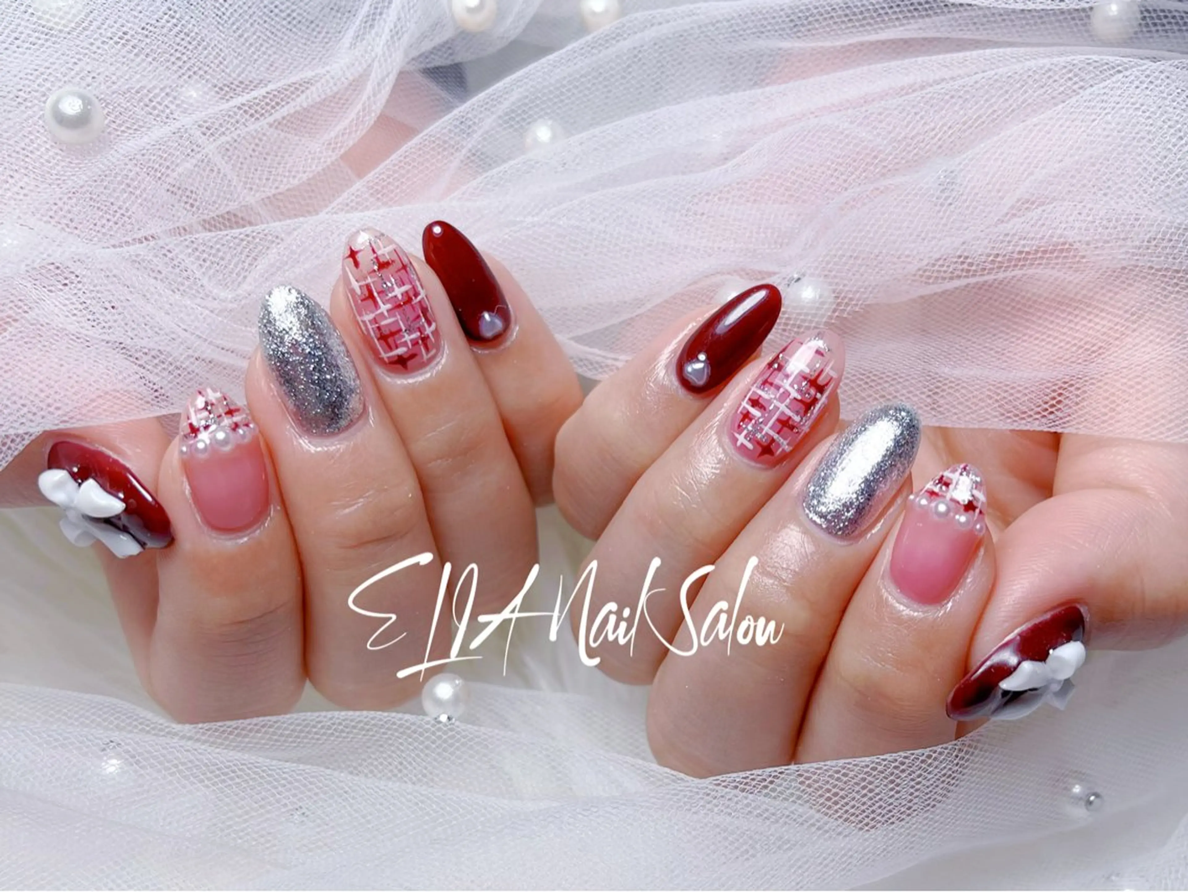 ミディアム ELIA【エリア】 nailsalonのネイルデザイン