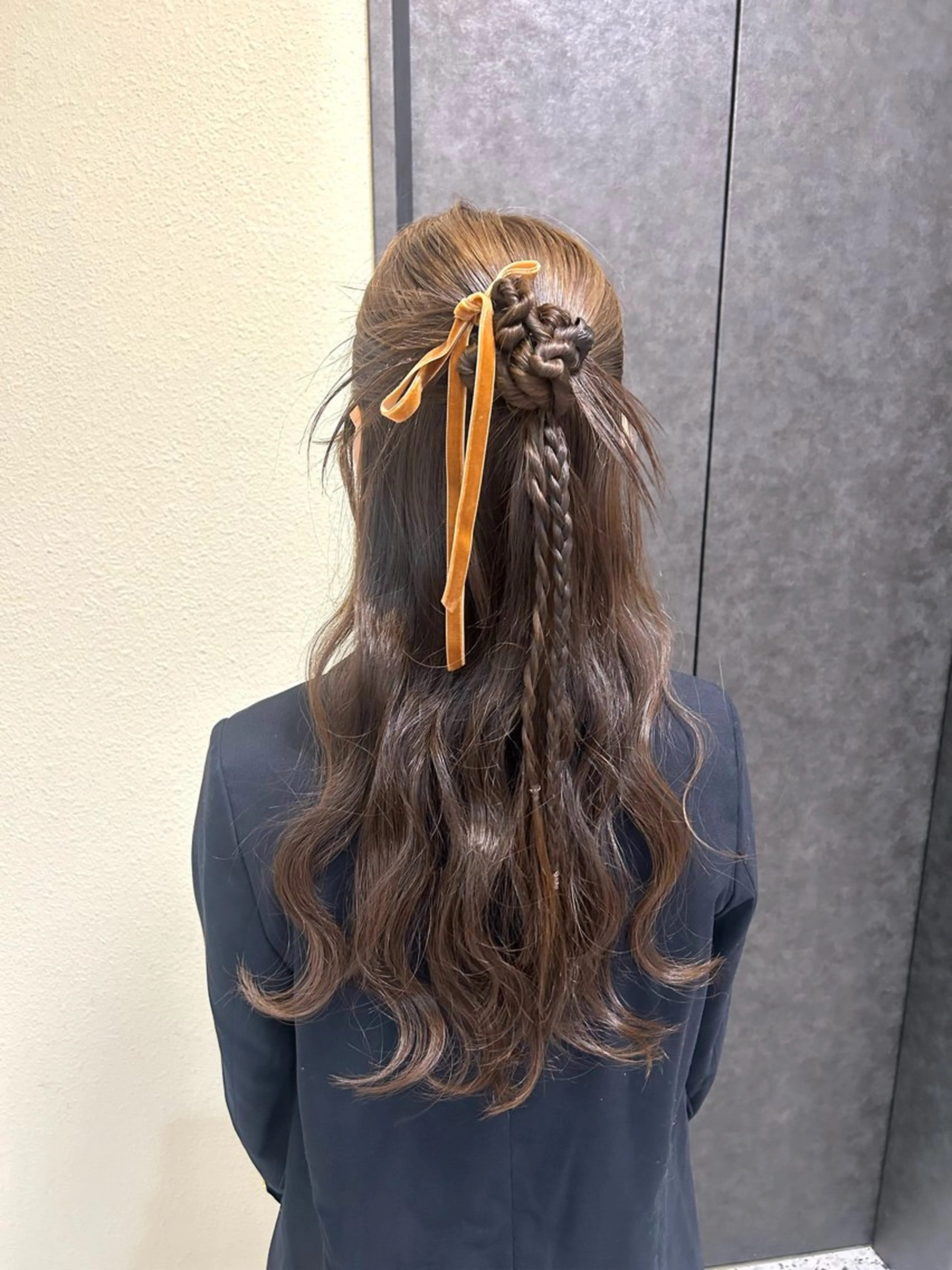 ロング ヘアセット Mila Hazukiのヘアスタイル