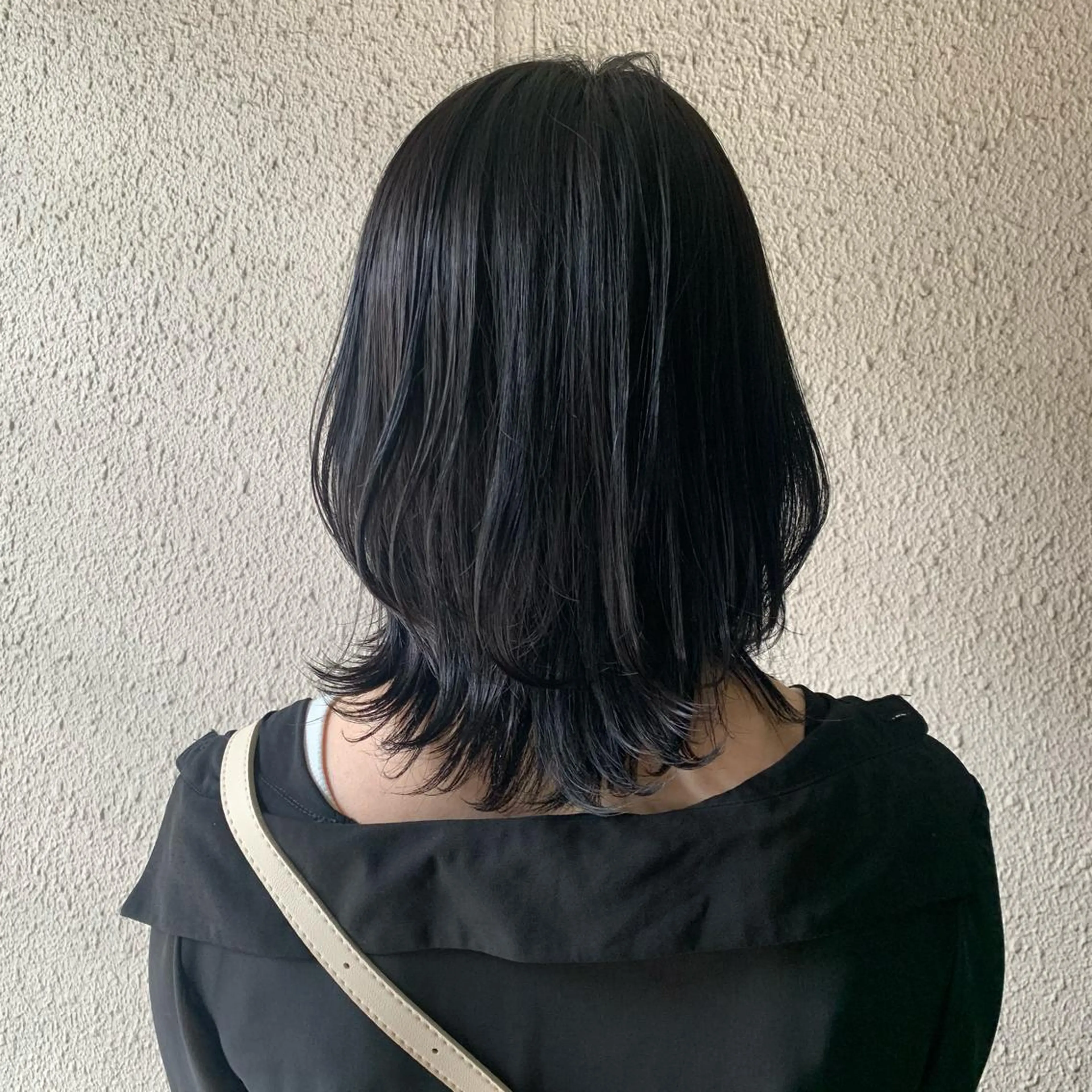 ミディアム ミディアムレイヤー レイヤーカット カット chouette/ 根本優希のヘアスタイル