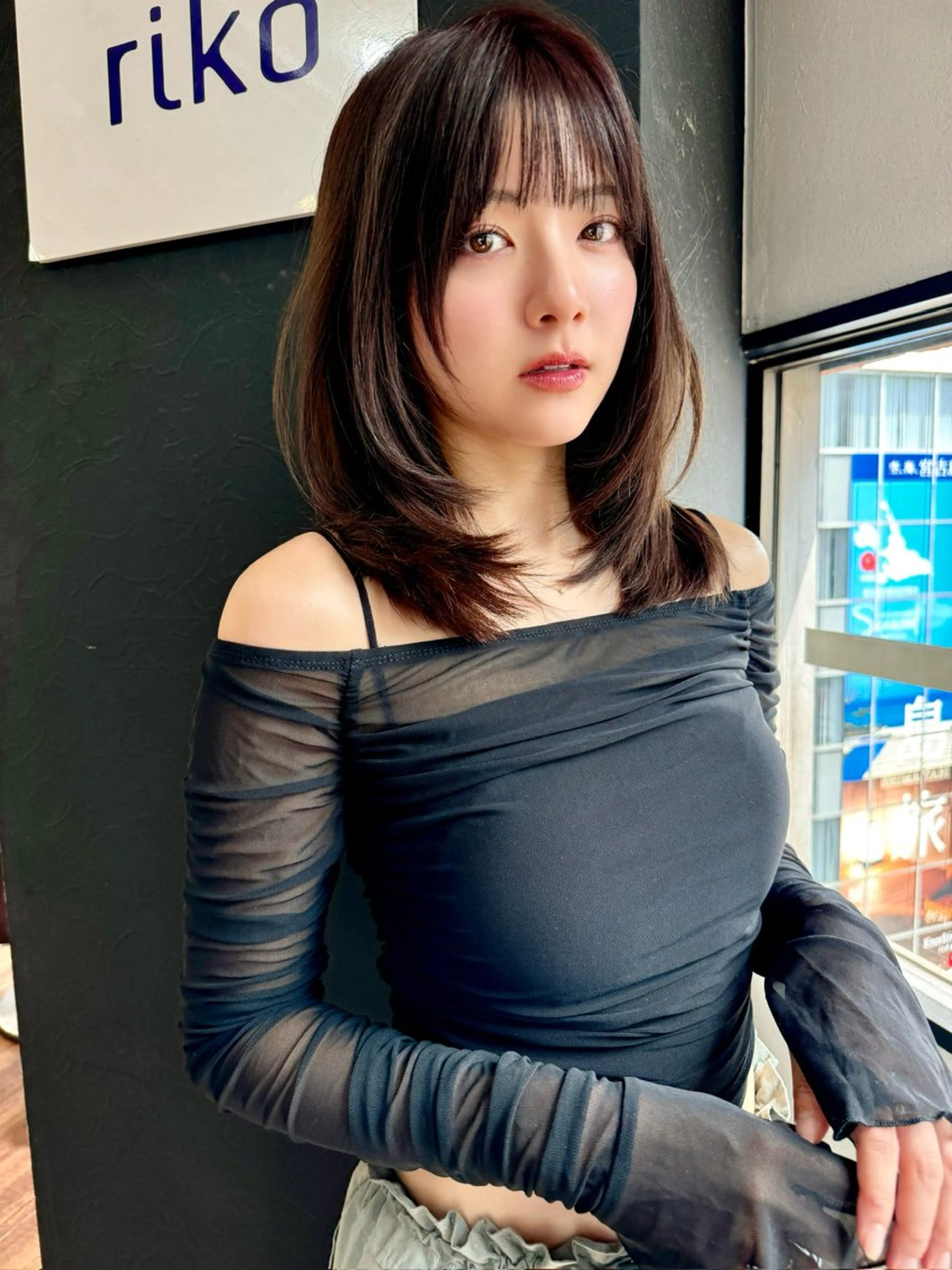 ロング カラー 似合わせレイヤー 🇰🇷荒木洋文のヘアスタイル