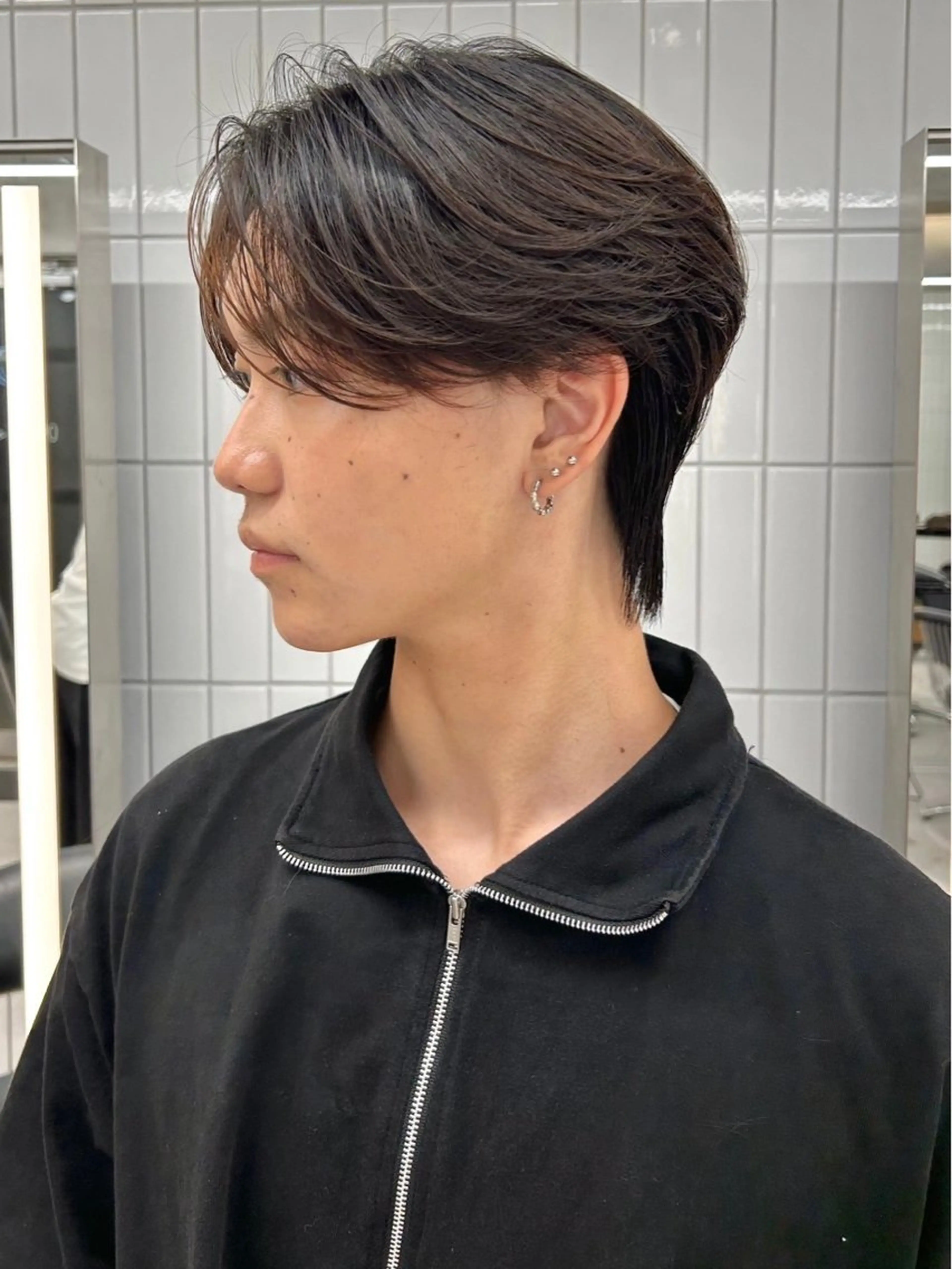 メンズ センターパート/ 暖色カラーayuのヘアスタイル