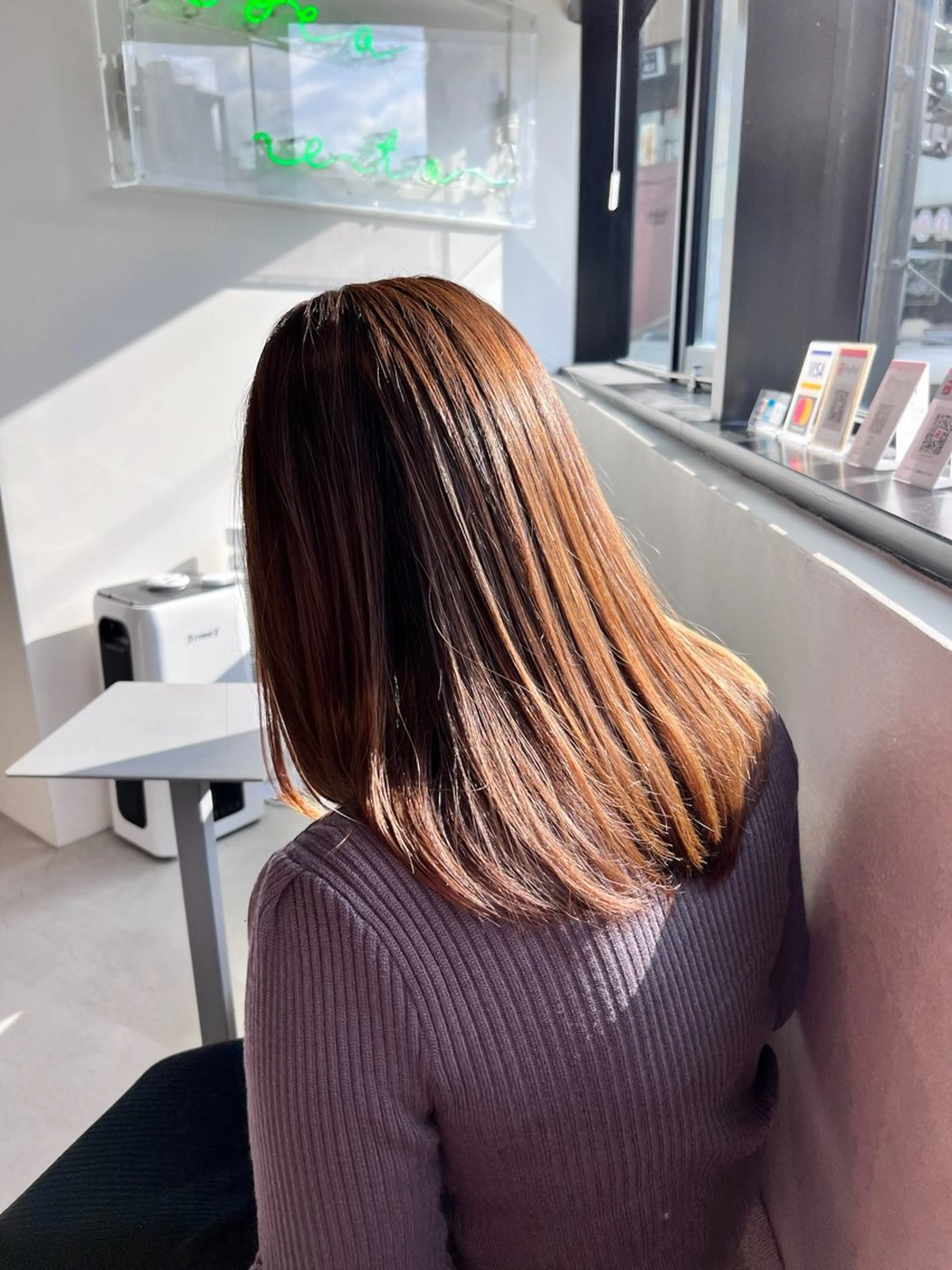セミロング カット トリートメント 🌐👽フクイ キララ🌎💎のヘアスタイル