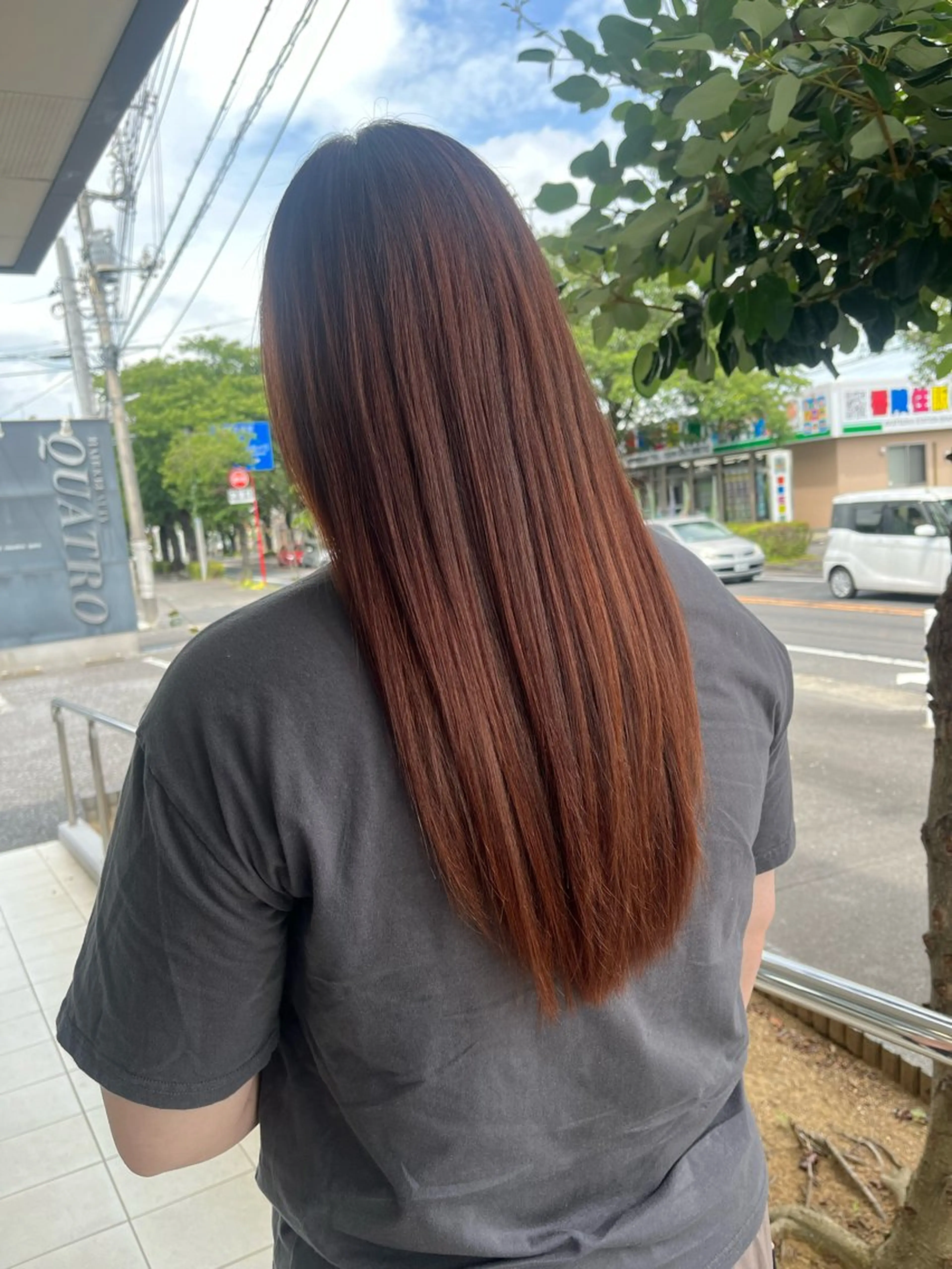 カラー hair and beauty QUATRO 赤塚店所属・QUATROカラー 予約‪のヘアスタイル