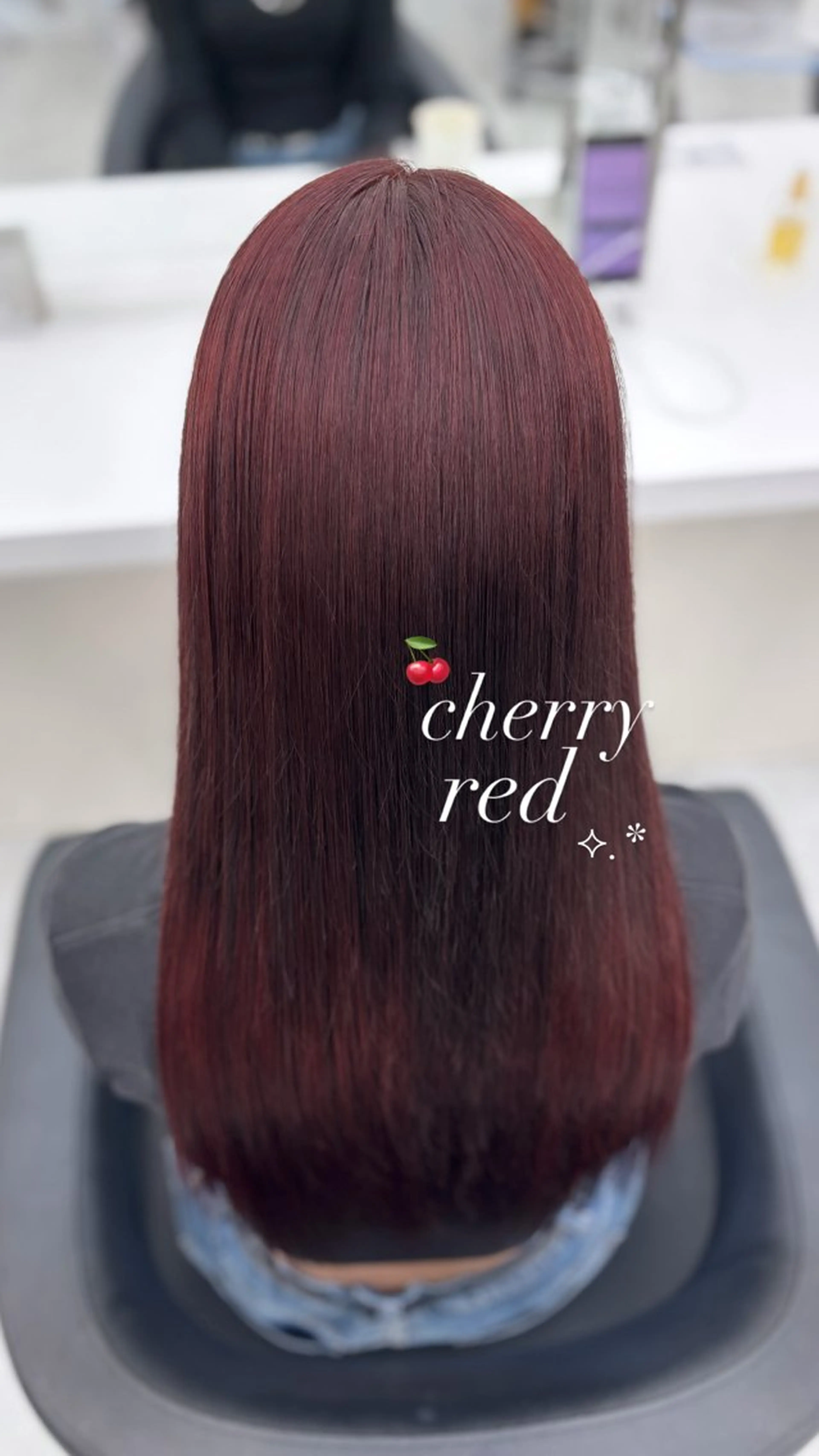 ロング ヘアカラー トリートメント ヘッドスパ ヘアセット Hina🎀♡ 暖色/縮毛のヘアスタイル