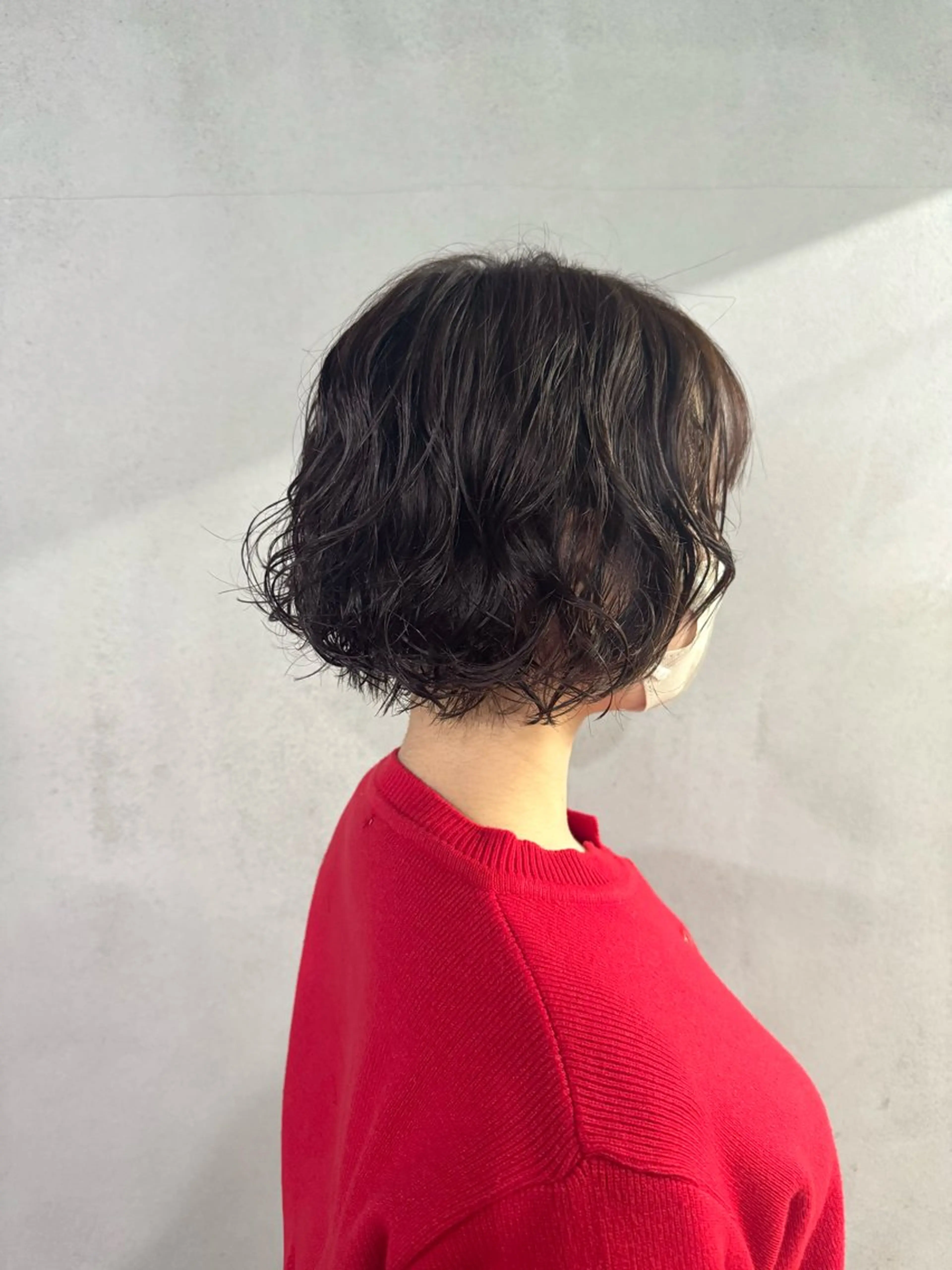 ショート パーマ ボブ カット パーマ トリートメント #tag 佐藤璃美のヘアスタイル