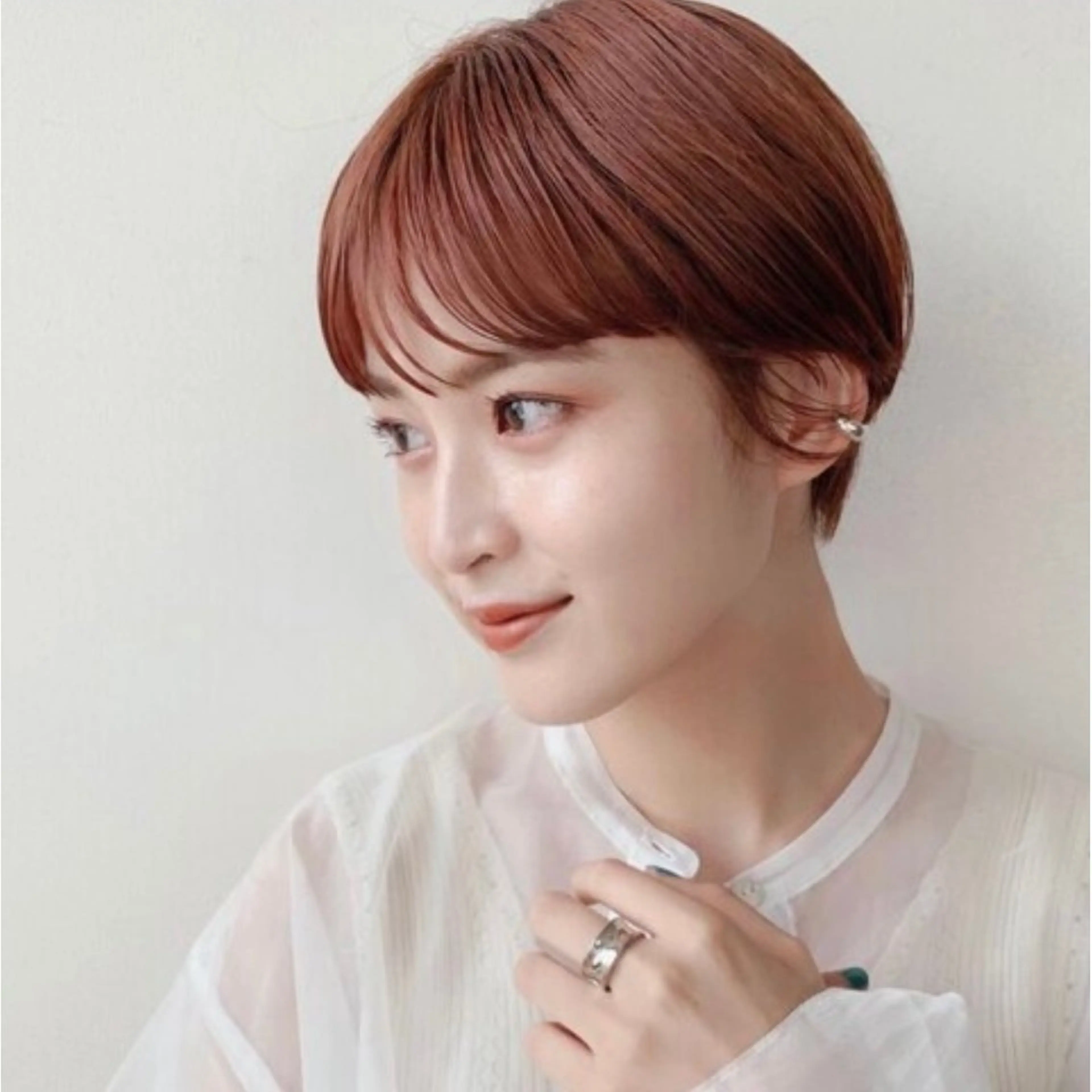 ショート カット 岡部 ひな/銀座のヘアスタイル