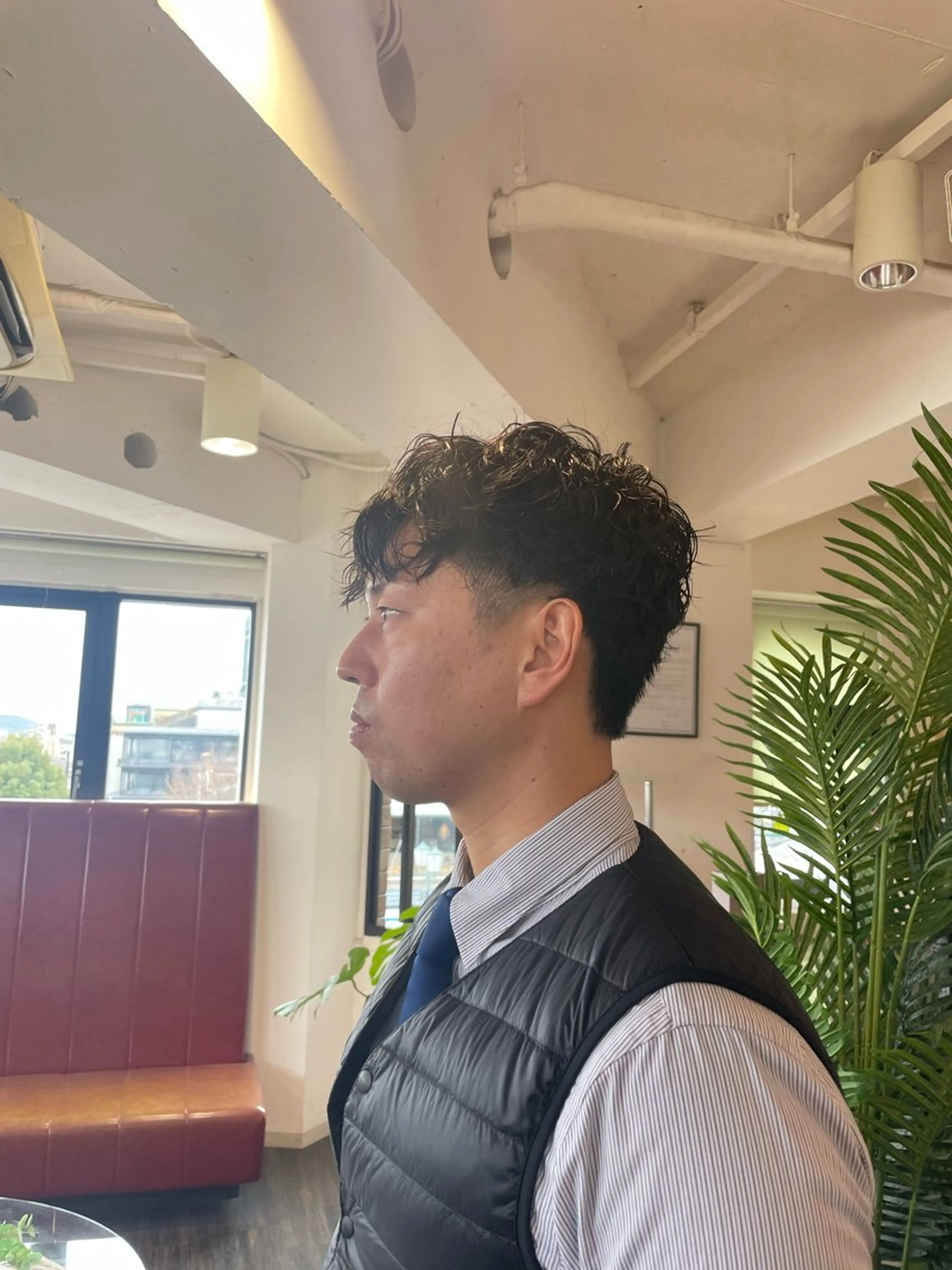パーマ メンズ 佐藤 綾郁のヘアスタイル