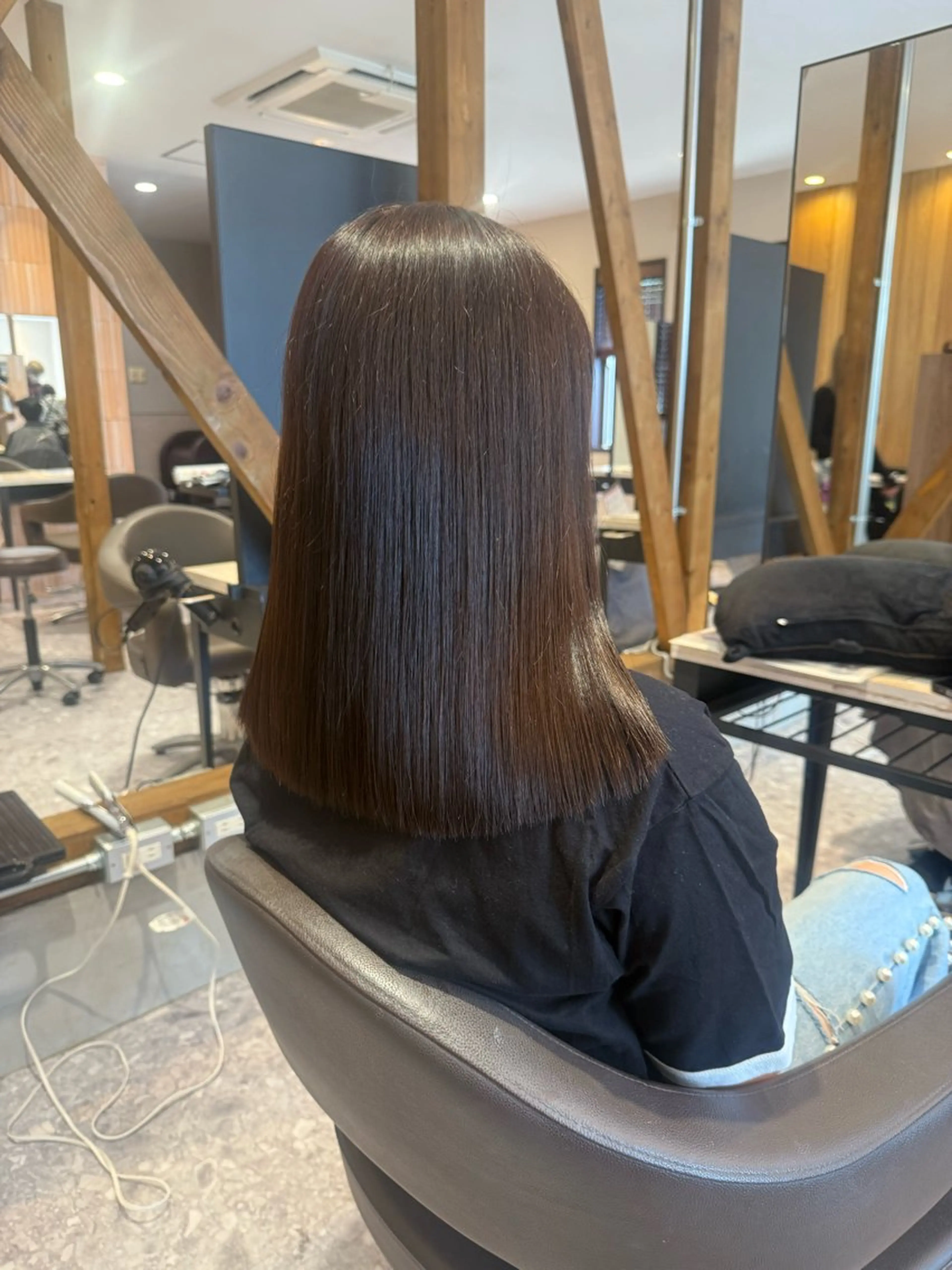 【ご新規様限定✨】 💎カット+髪質改善カラー+3STEPトリートメント🤍の写真