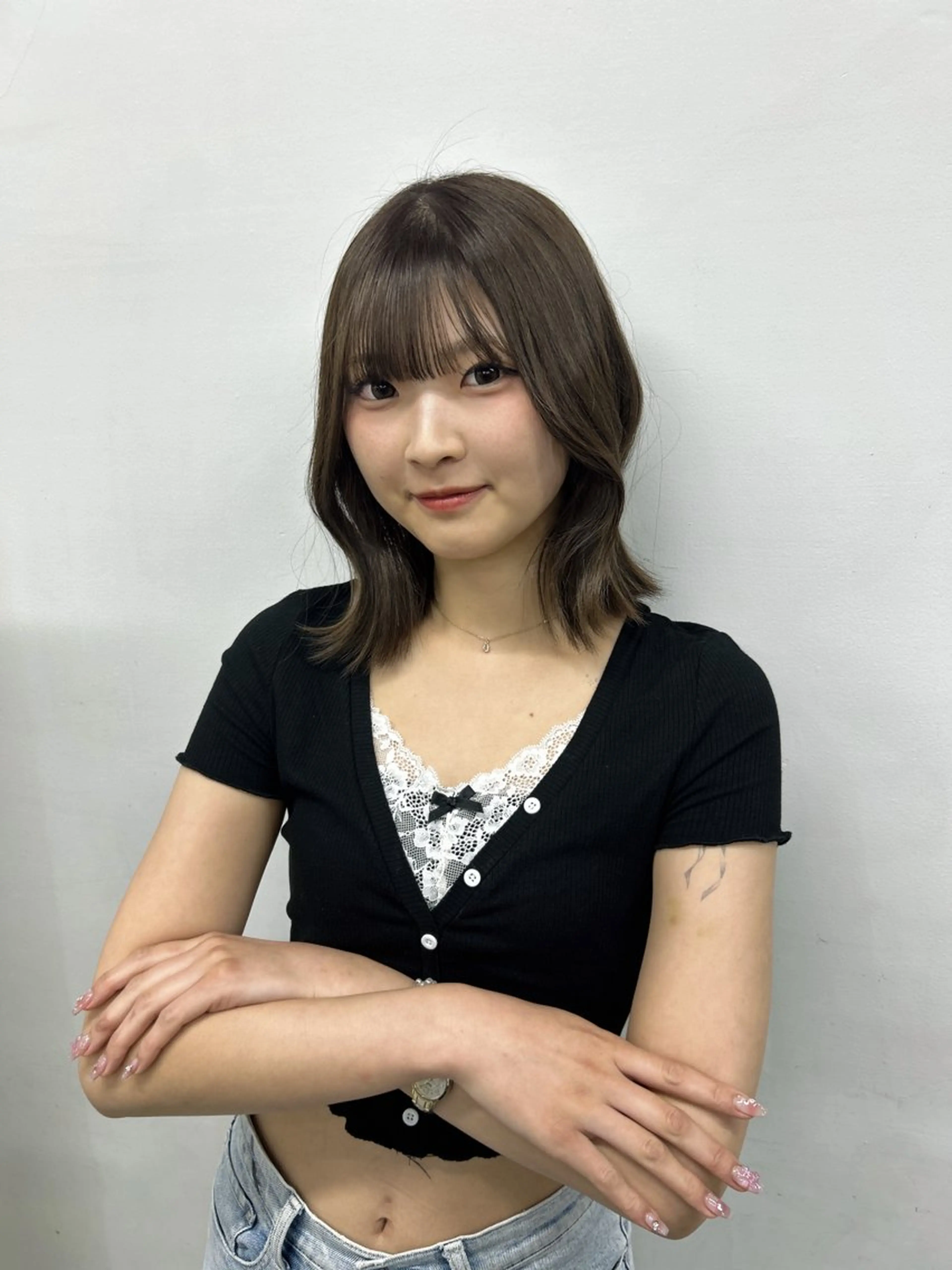 ミディアム ヘアカラー トリートメント 🫧うる艶透明感🫧 RION🫧横浜🫧のヘアスタイル