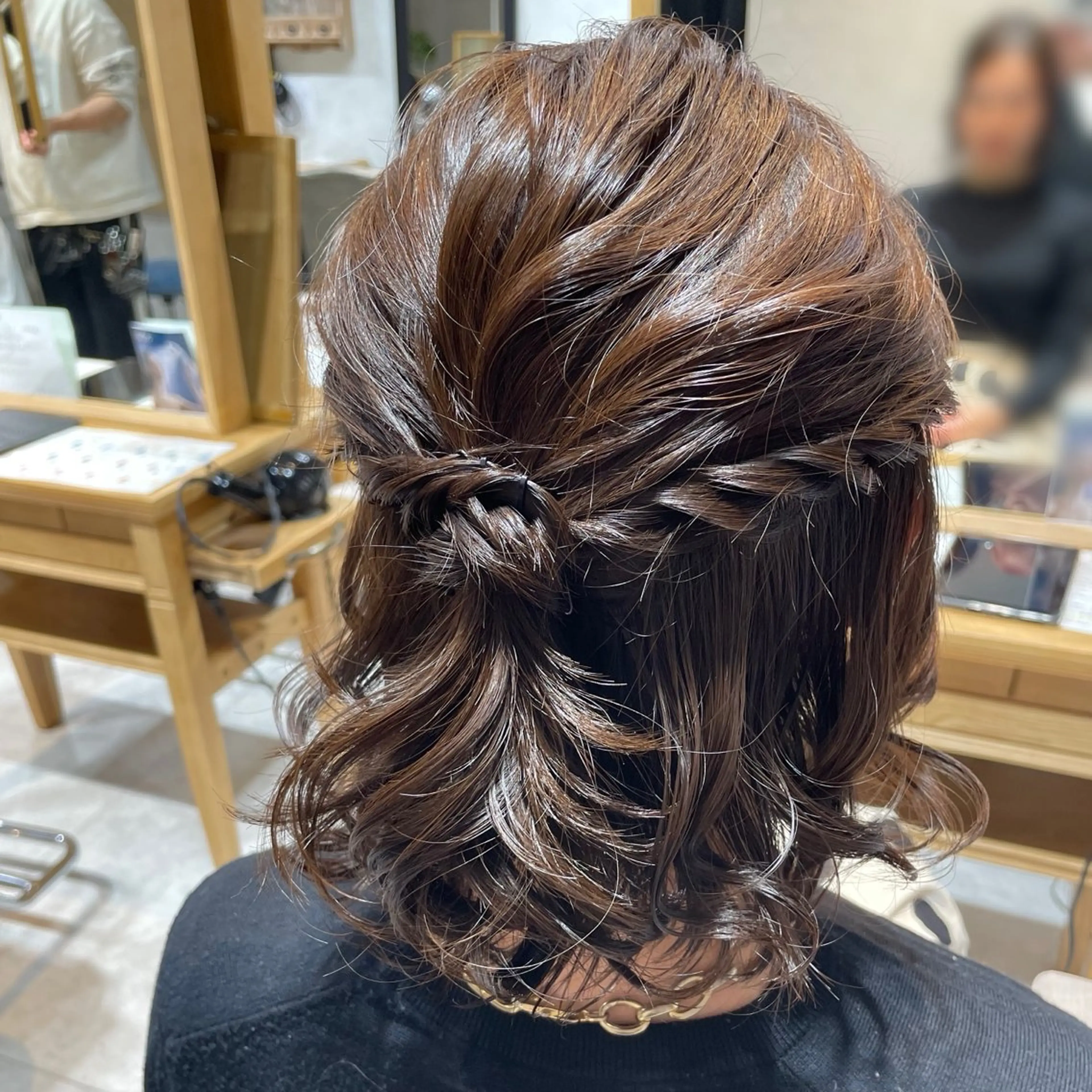 ヘアアレンジ ヘアセット 佐々木 悠莉のヘアスタイル