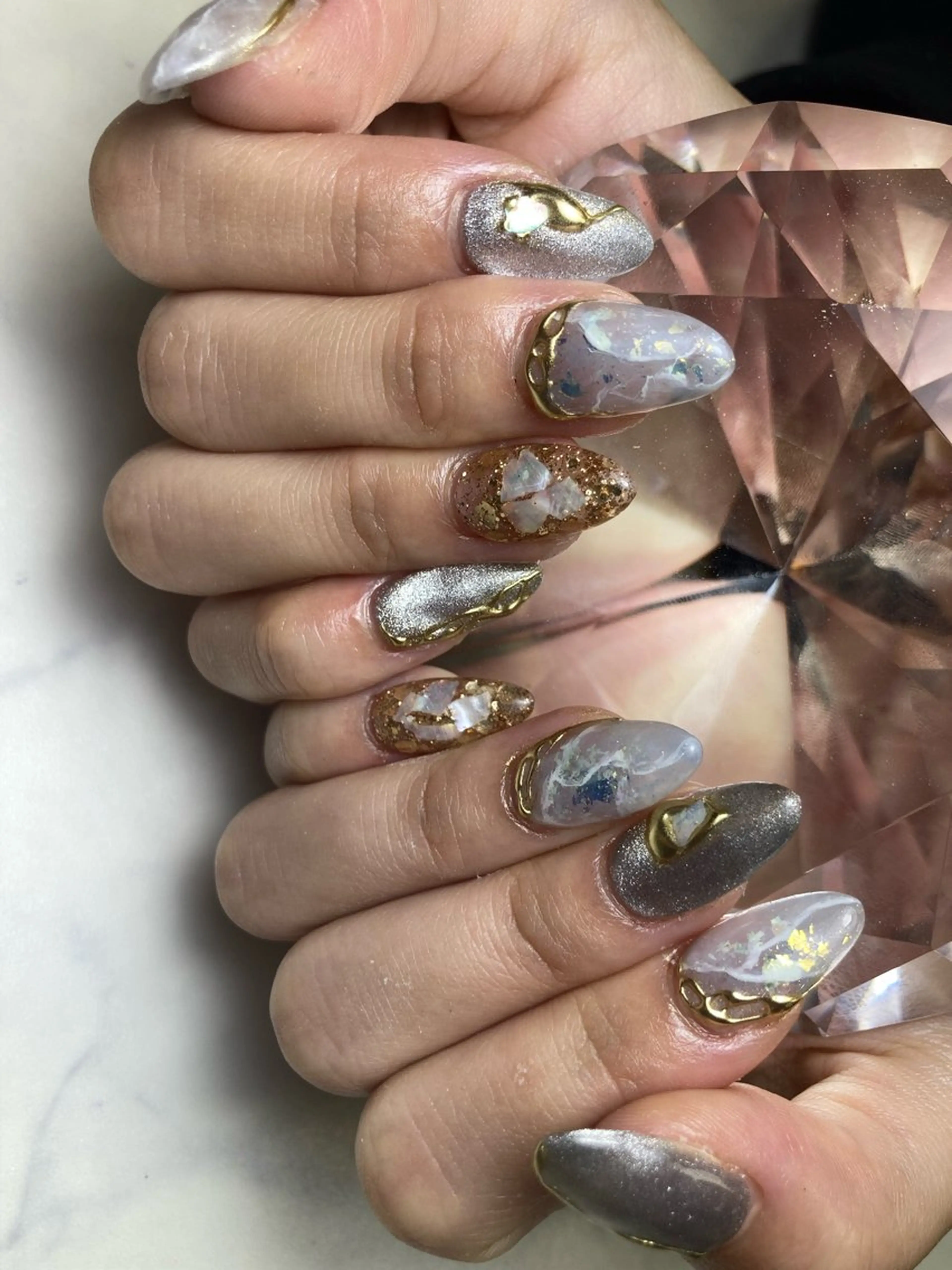 ネイル nailALBA 安蒜良彰のネイルデザイン