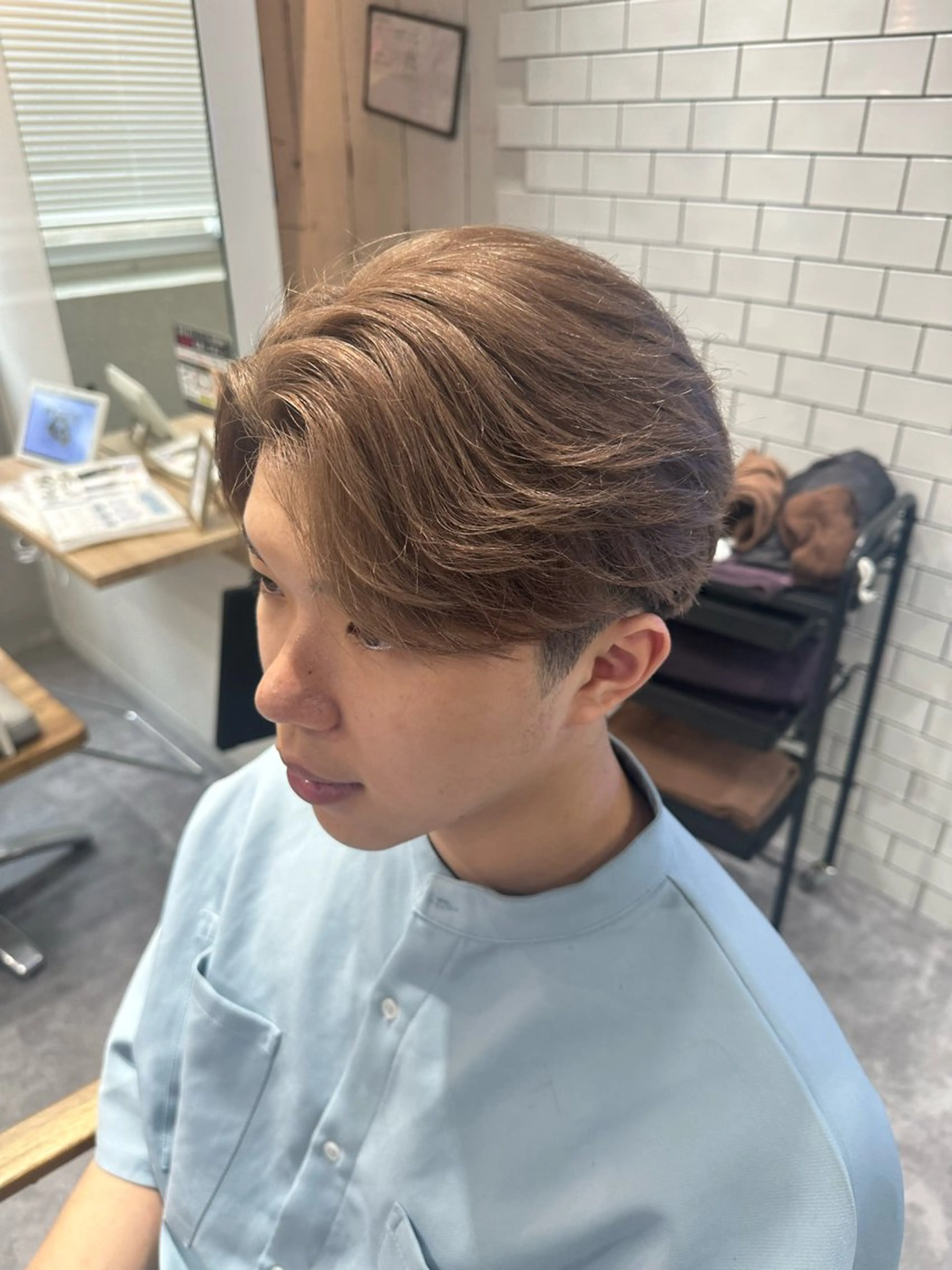 カラー メンズ カット ヘアカラー トリートメント 💎メンズカット /パーマ/細野💎のヘアスタイル