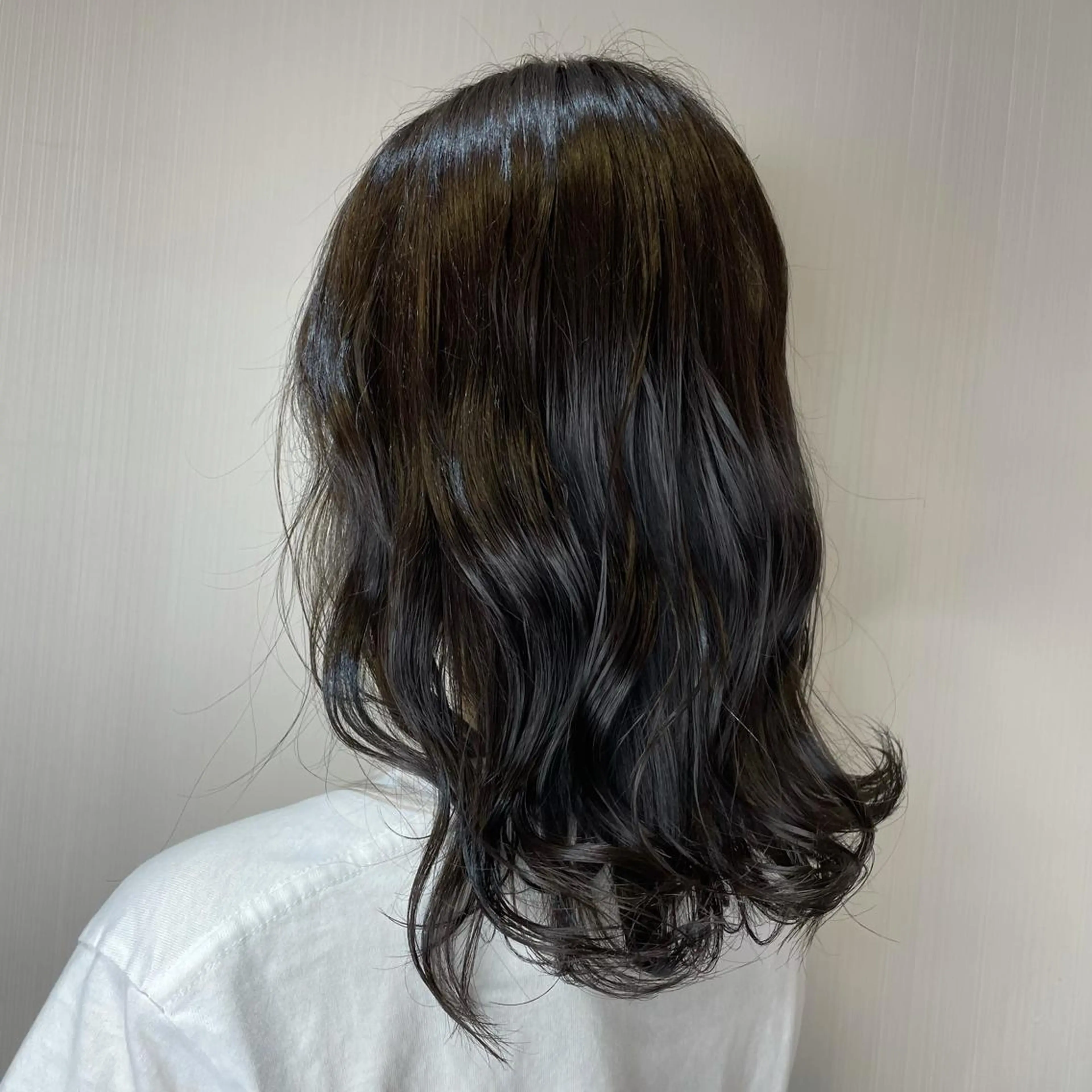 ミディアム ふるはし みなのヘアスタイル