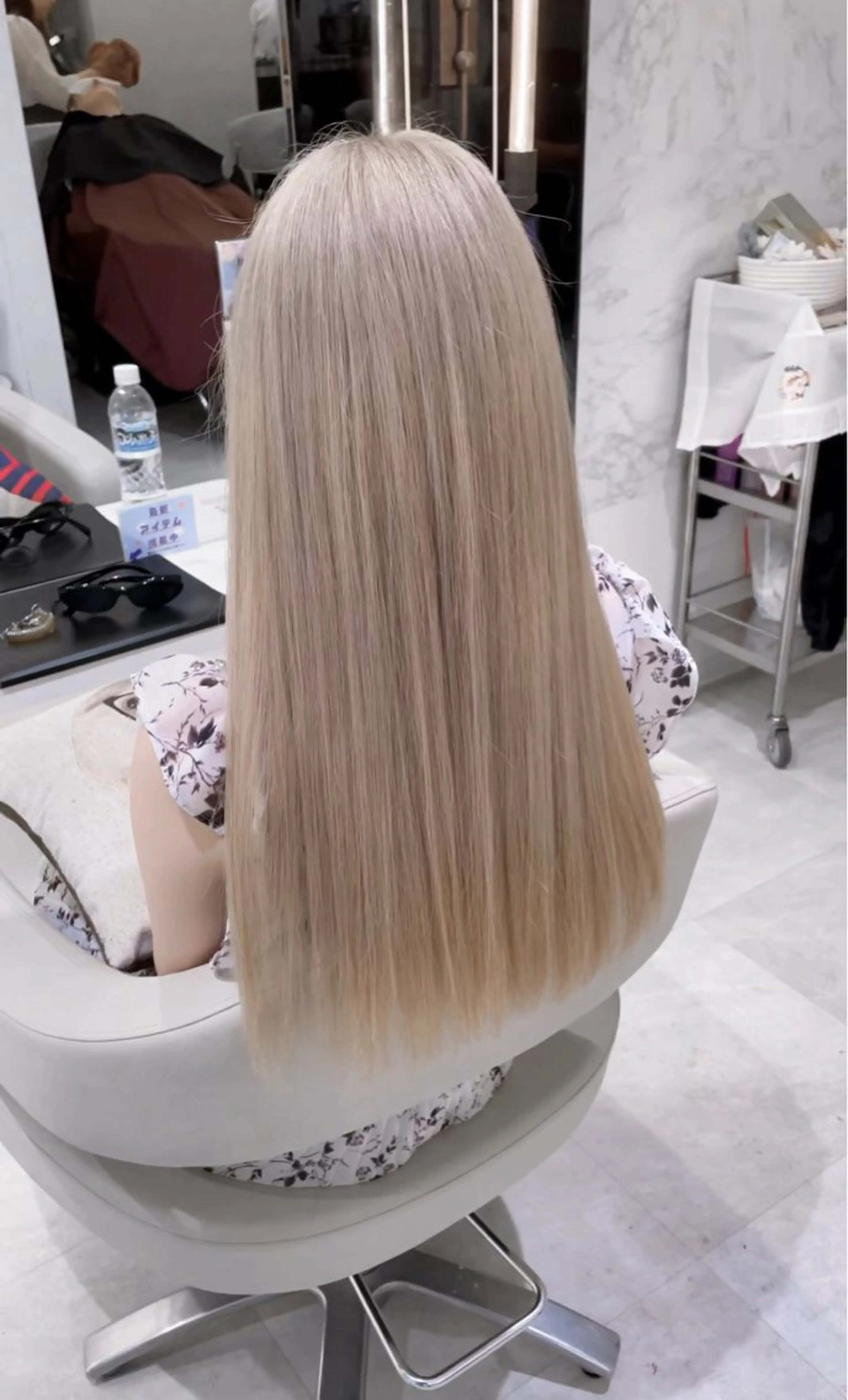 ロング カラー ☆ハイトーン口コミ◎ WiLL/京橋のヘアスタイル