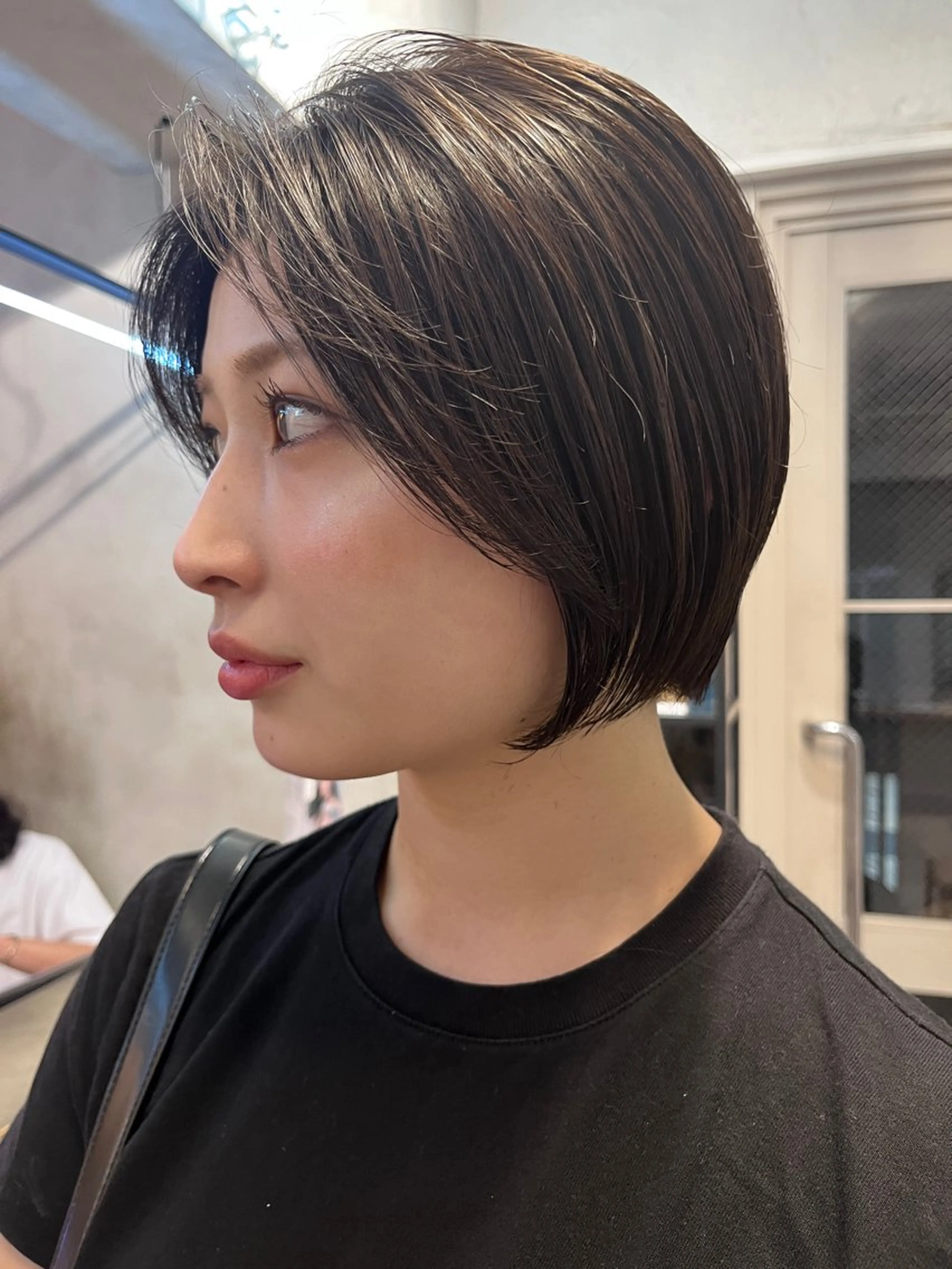 ショート カラー カット ヘアカラー トリートメント ヨシダ トモキのヘアスタイル
