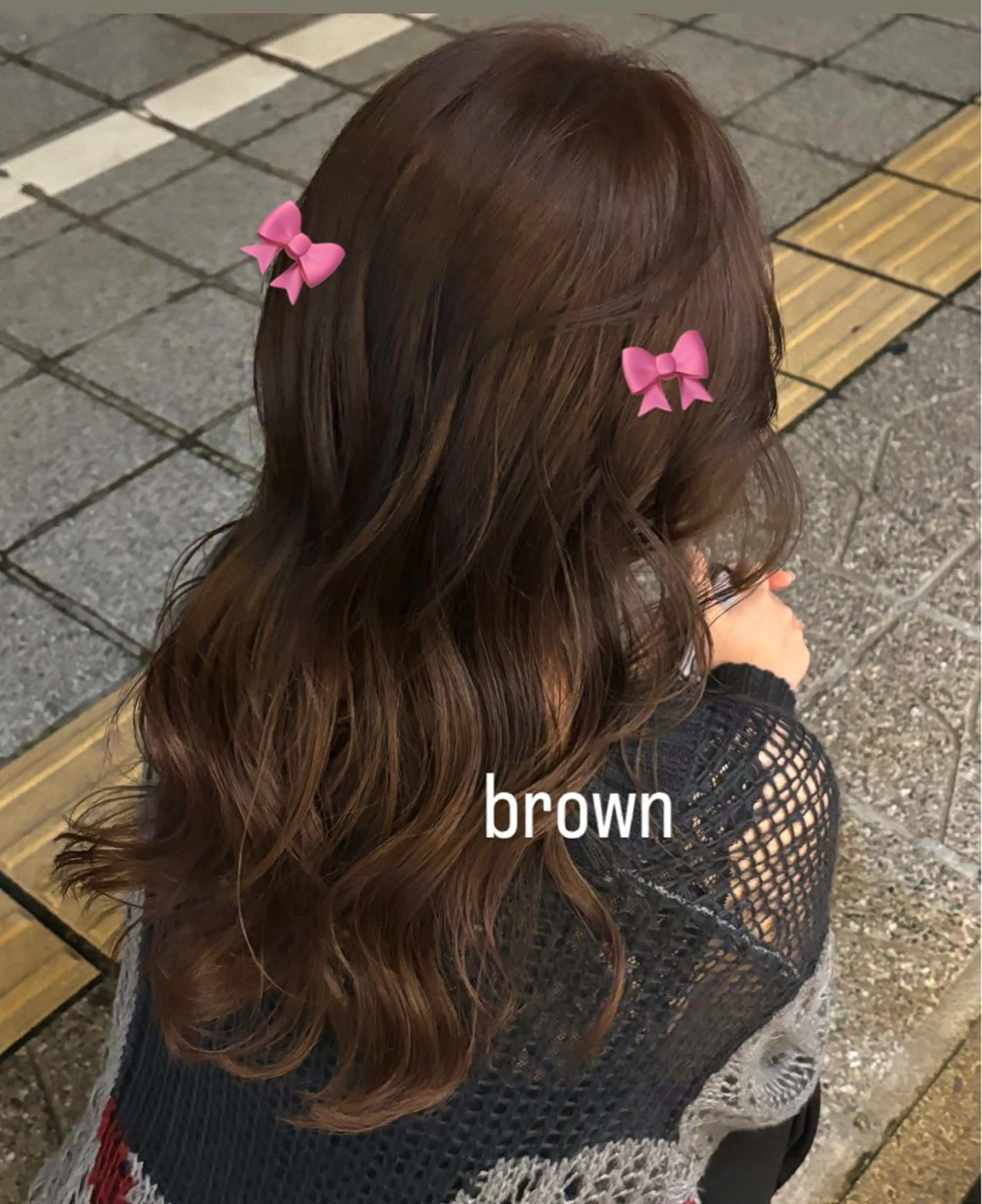 ロング カラー カット ヘアカラー 🍓ハイトーンカラー 🎀nene🍓のヘアスタイル