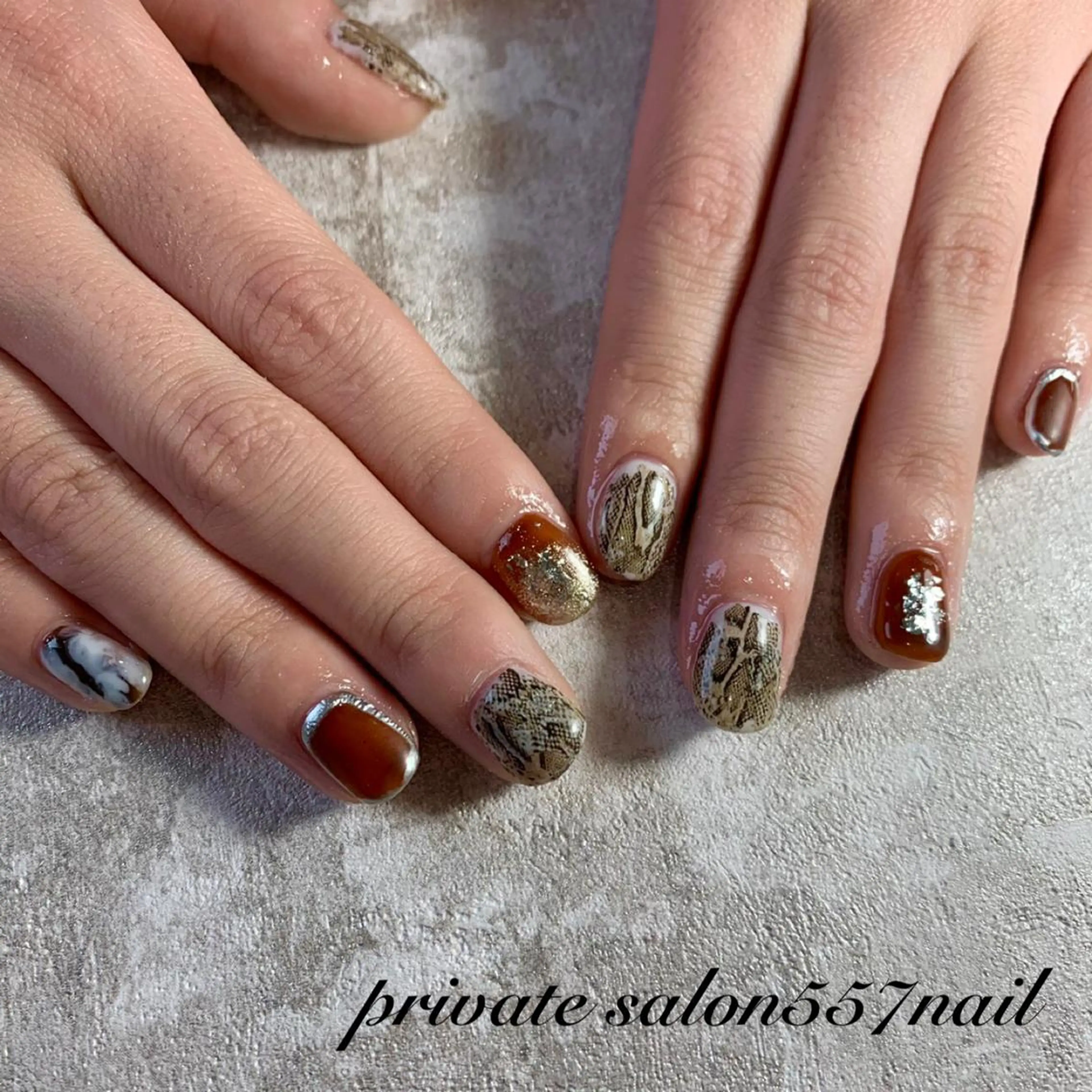 ネイル ハンドネイル 557 nailのネイルデザイン