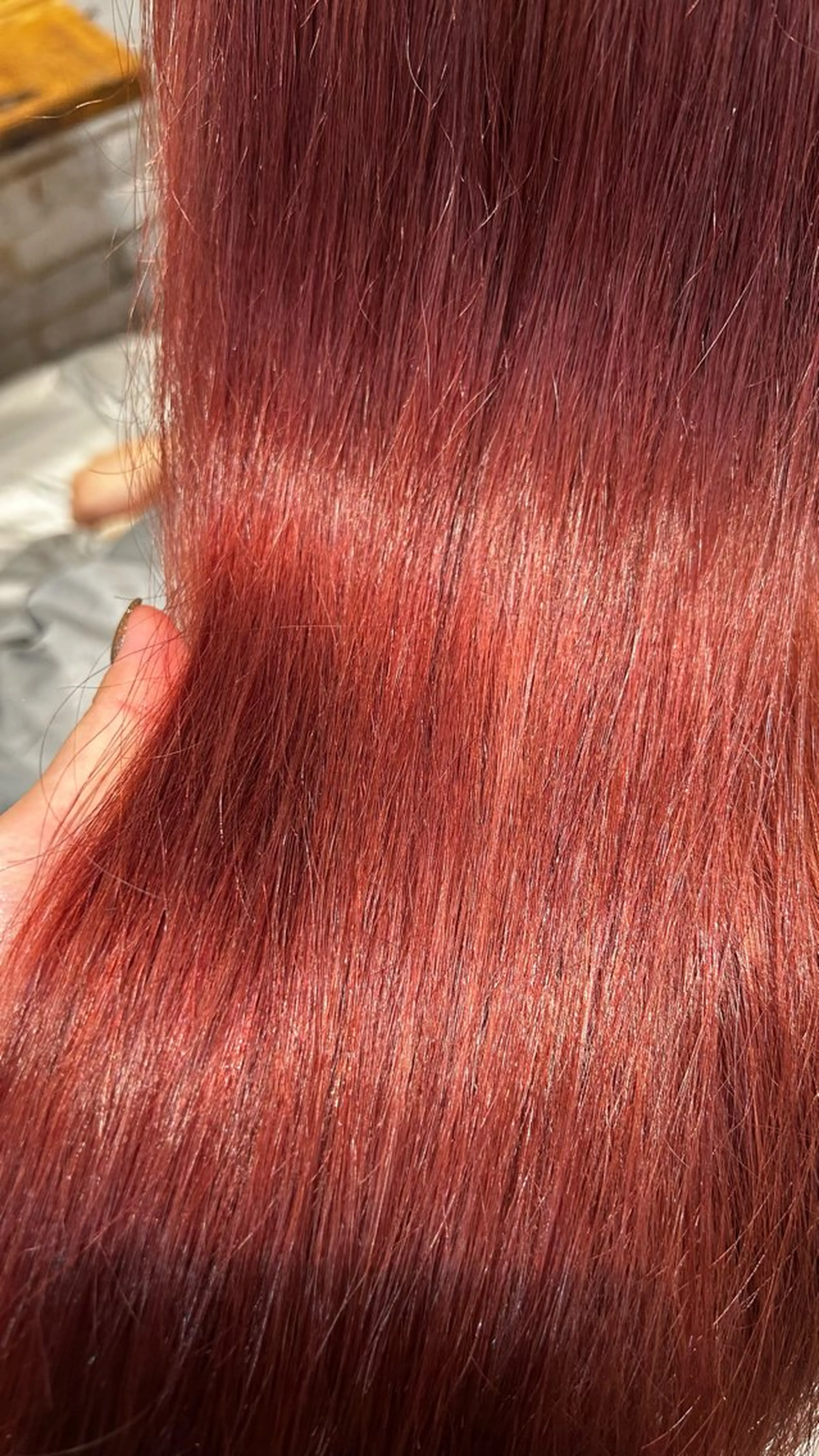 ロング カラー ヘアカラー トリートメント 🍓 JURiA 🍓のヘアスタイル