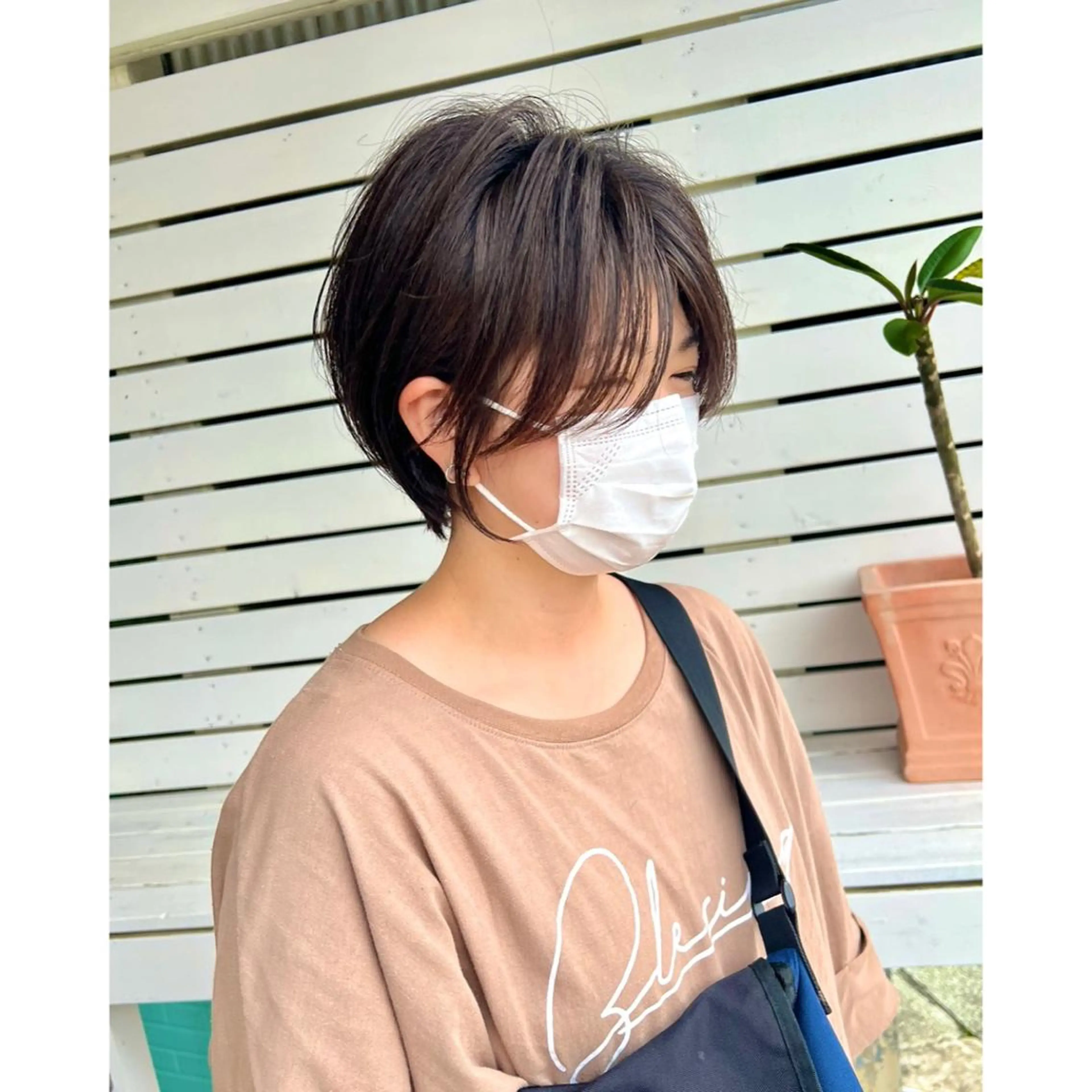 ショート re.share所属・茅ヶ崎/ショートボブ /ハイトーン/片野のヘアスタイル