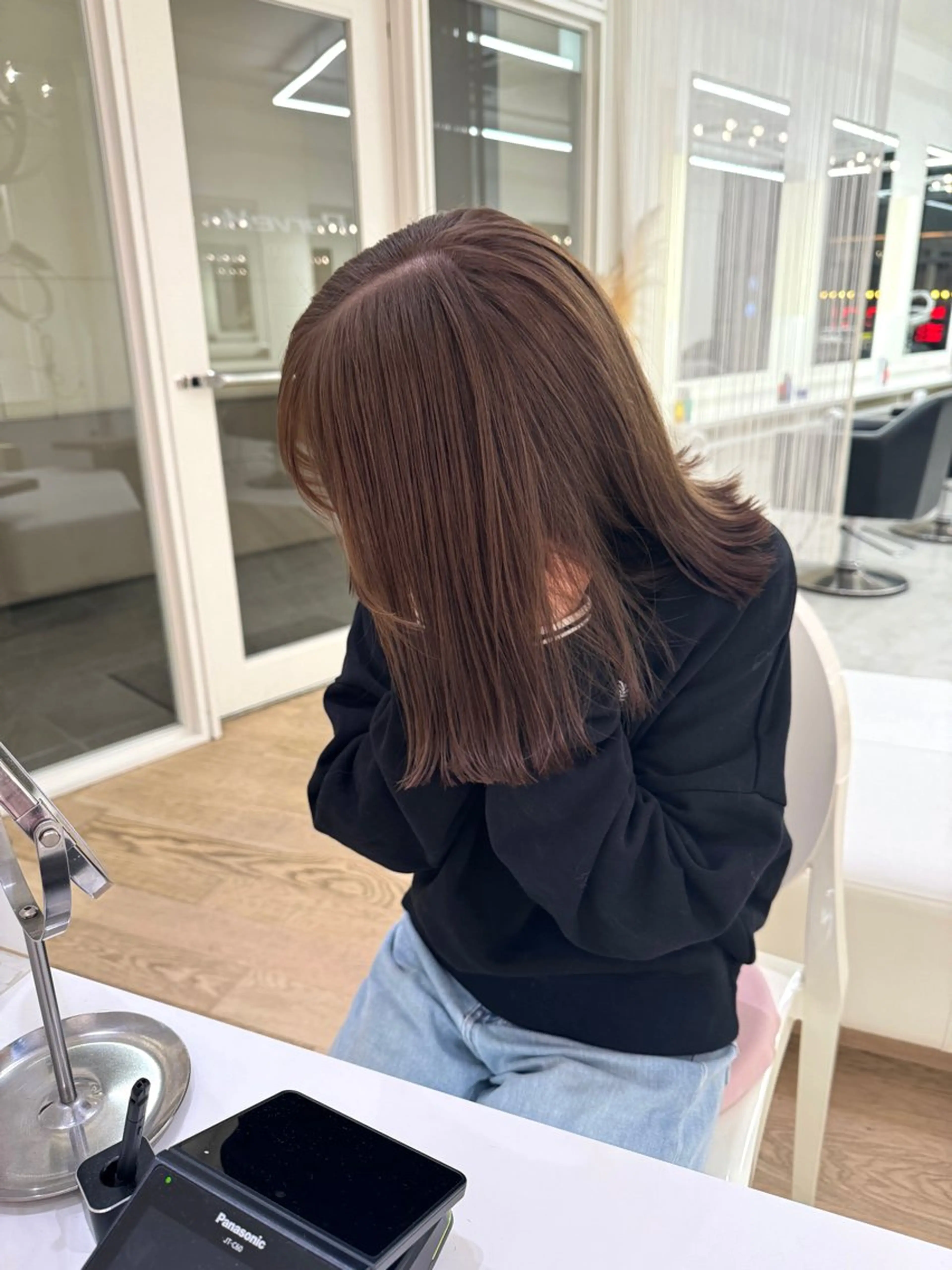 ロング カラー カット ヘアカラー ♡ParveMix 花房 菜乃♡のヘアスタイル