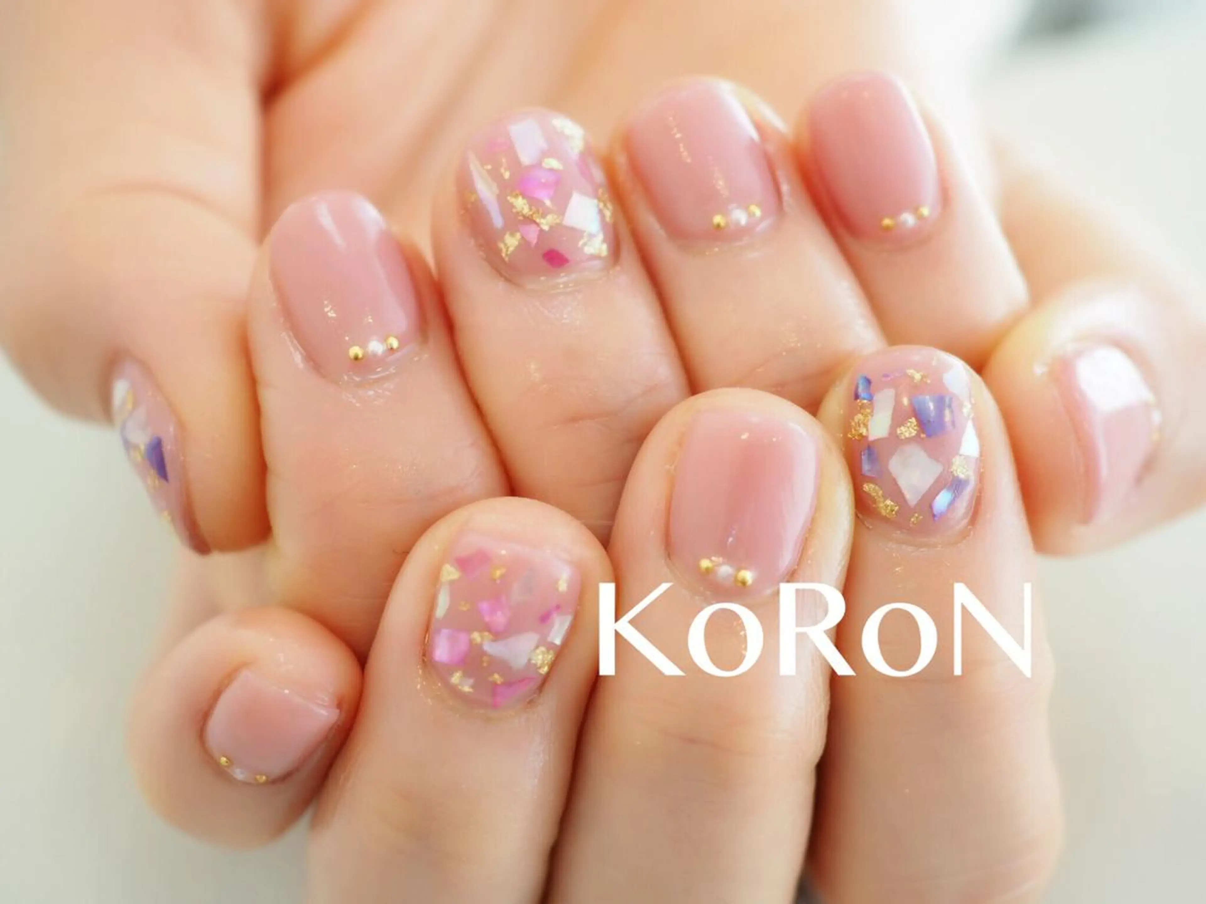 ネイル ハンドネイル 自宅サロン鎌倉 KORONのネイルデザイン