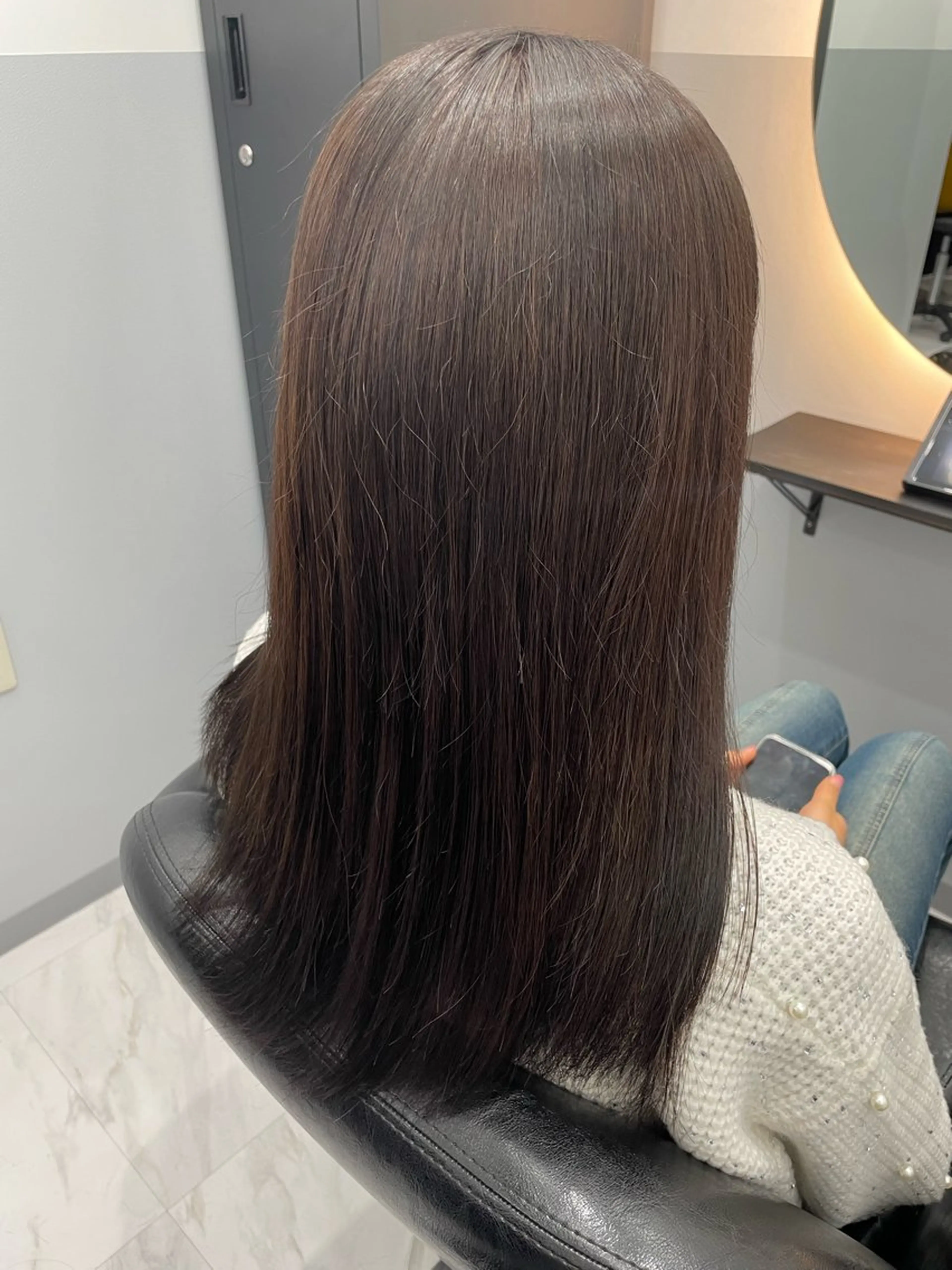 ロング ヘアカラー トリートメント 🦋saki🦋 格安でご案内中！のヘアスタイル