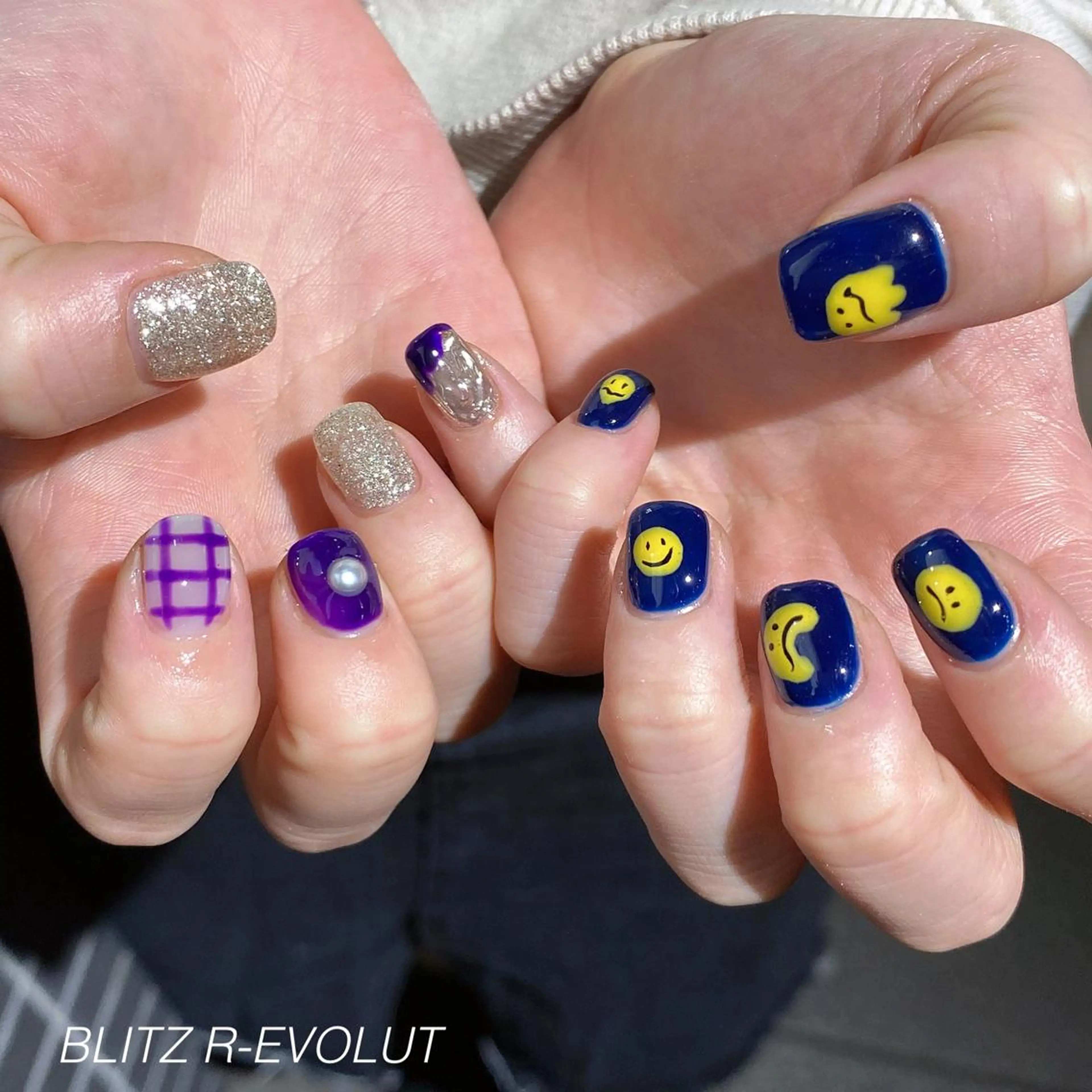 ネイル ☁️BLITZ 🎀笠原雪音🎀のネイルデザイン