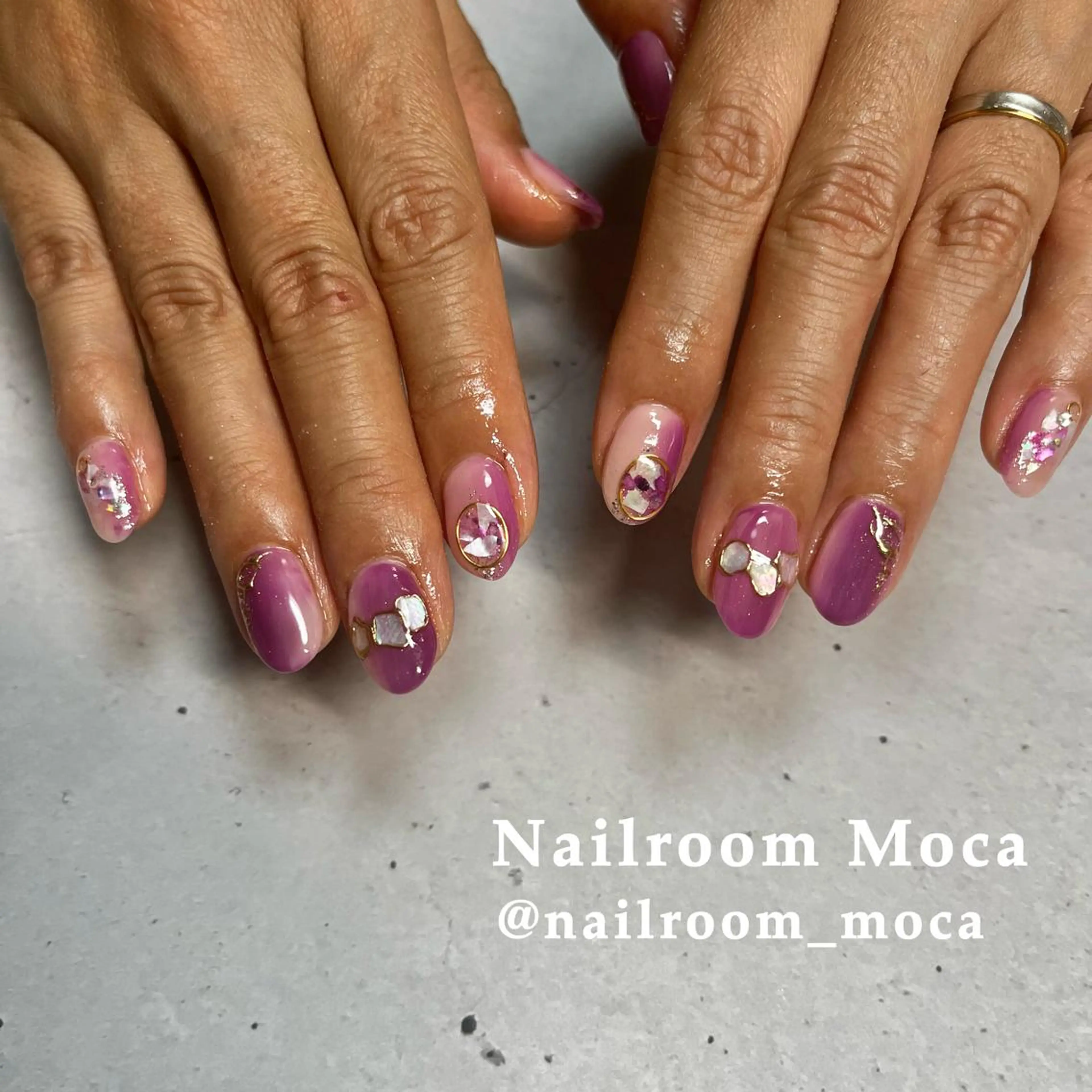 ネイル ハンドネイル Nailroom Mocaのネイルデザイン