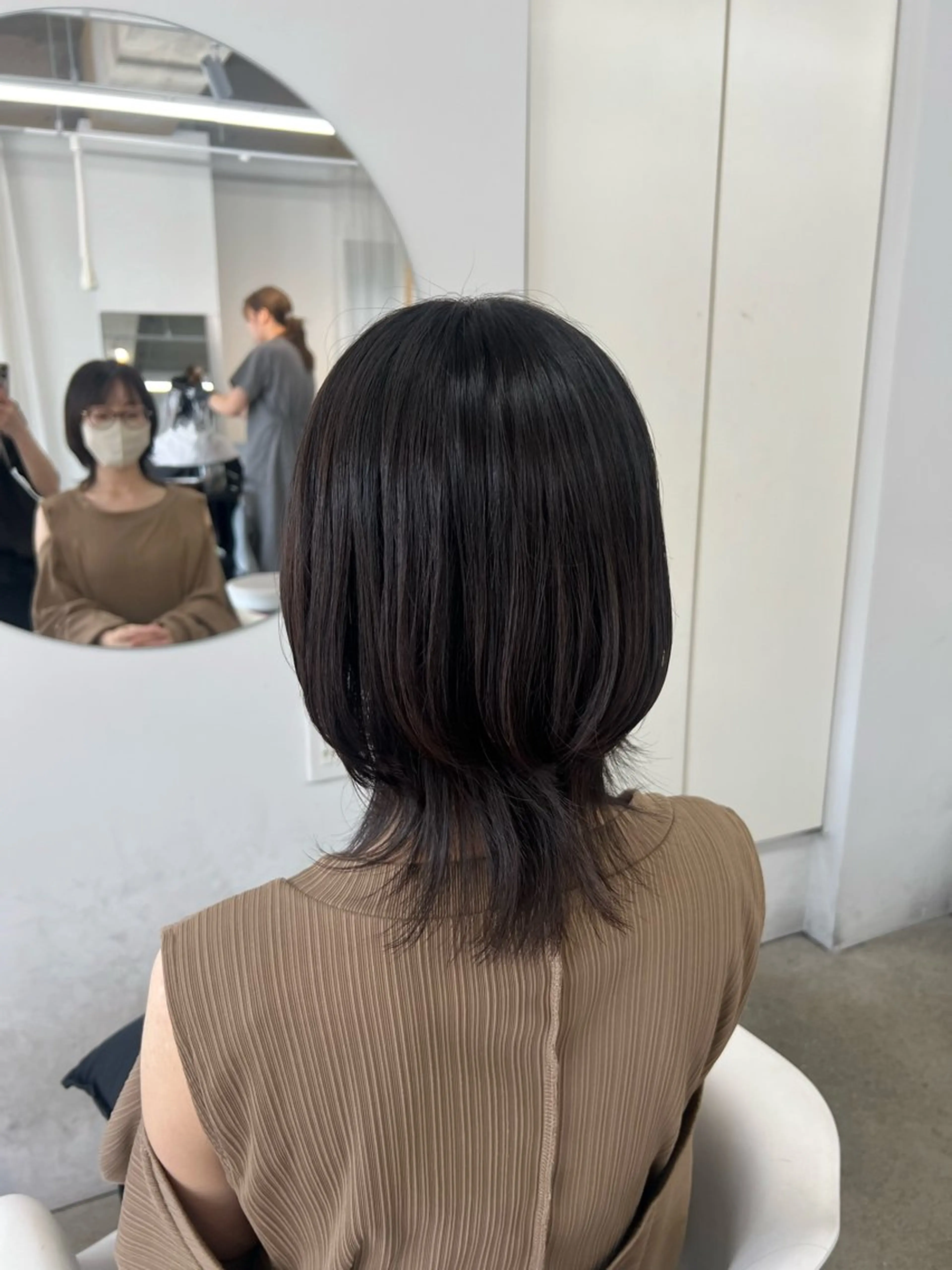 ミディアム カット トリートメント build所属・秋山 花音のヘアスタイル