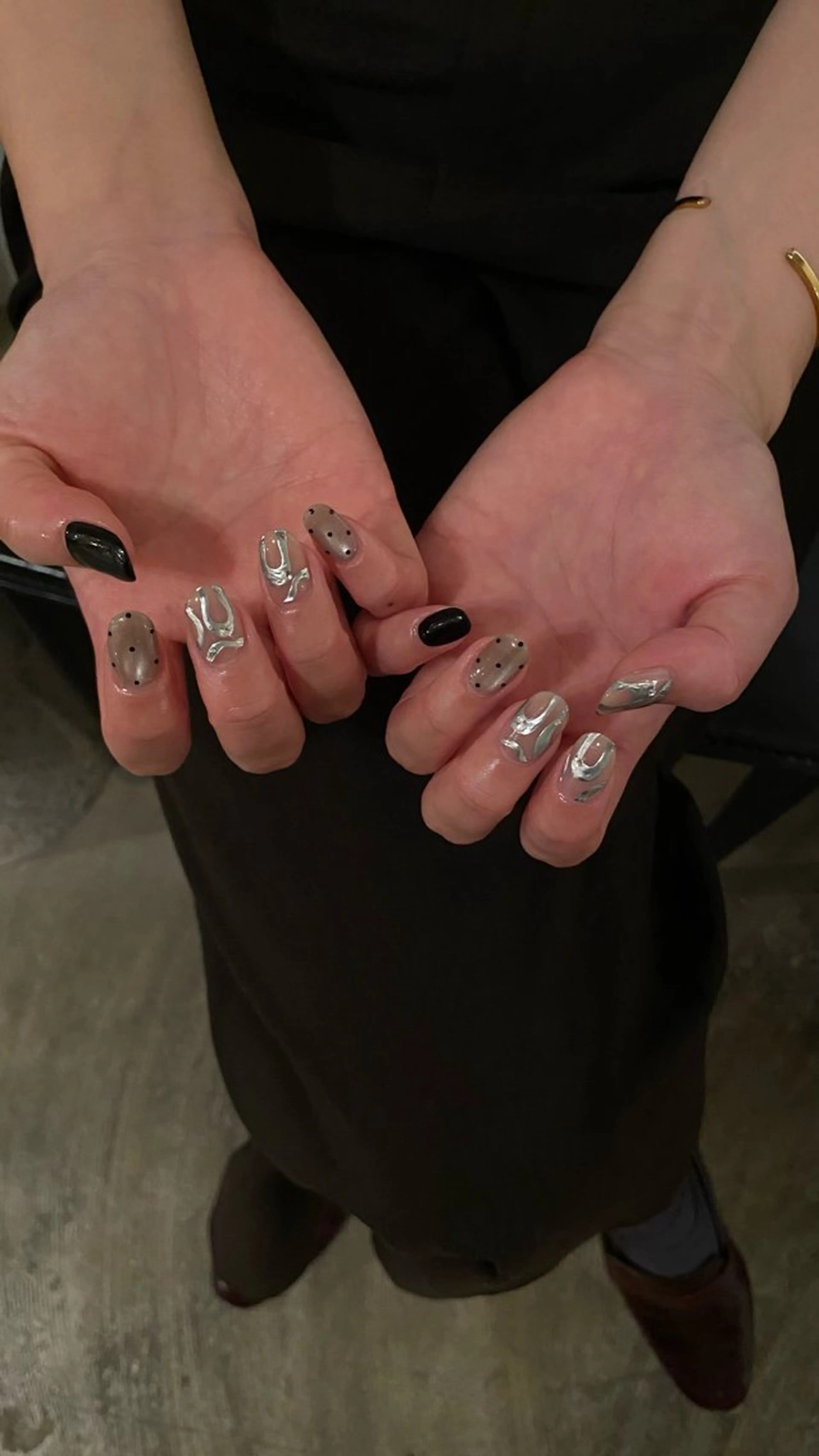 ネイル ハンドネイル Latte.所属・saito keiのネイルデザイン