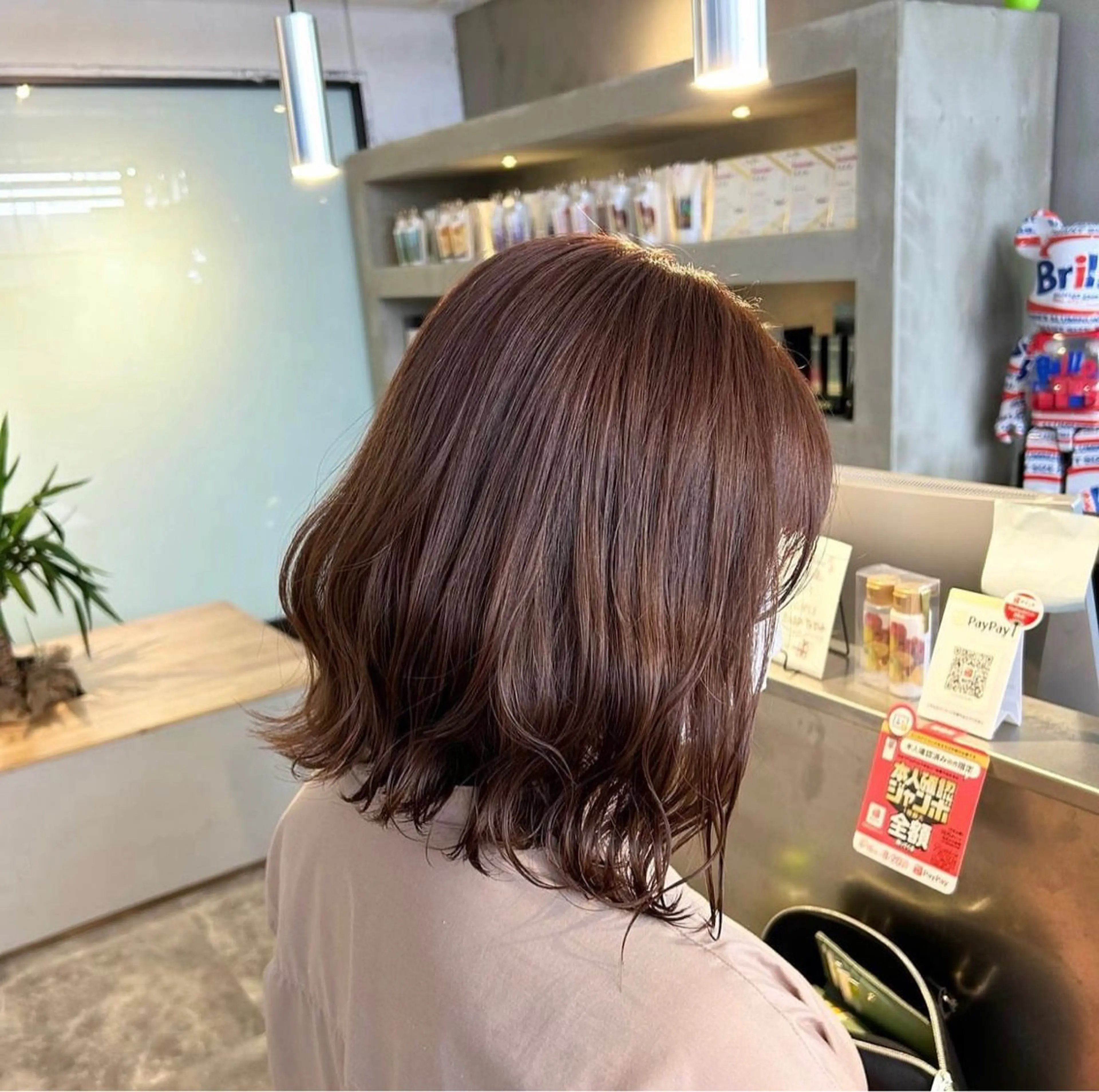 ミディアム ヘアカラー 韓国ヘア特化美容師 /真家雅樹🦋のヘアスタイル