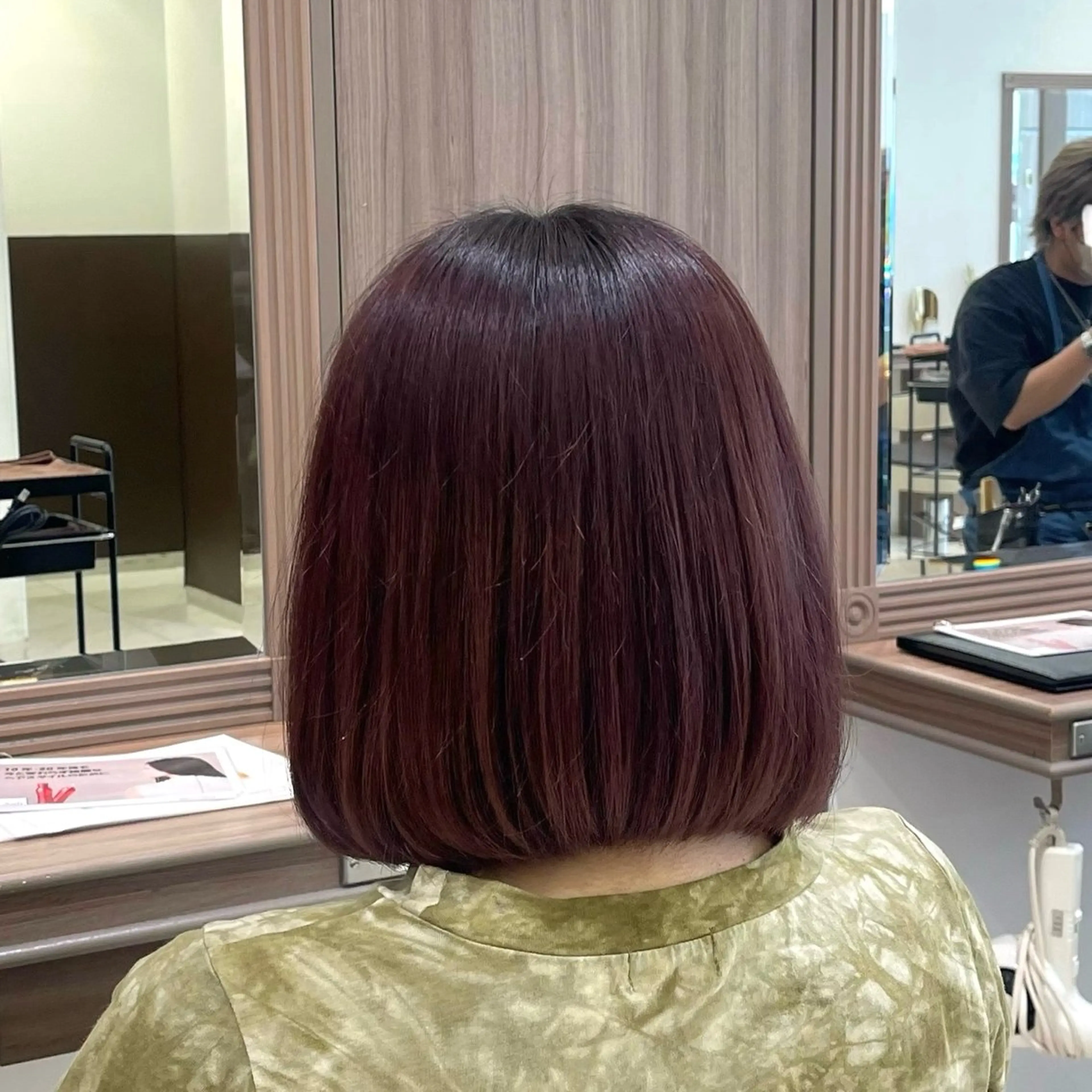 カラー ヘアカラー 𓍯暖色/韓国風 田中沙羅‎𓍯のヘアスタイル