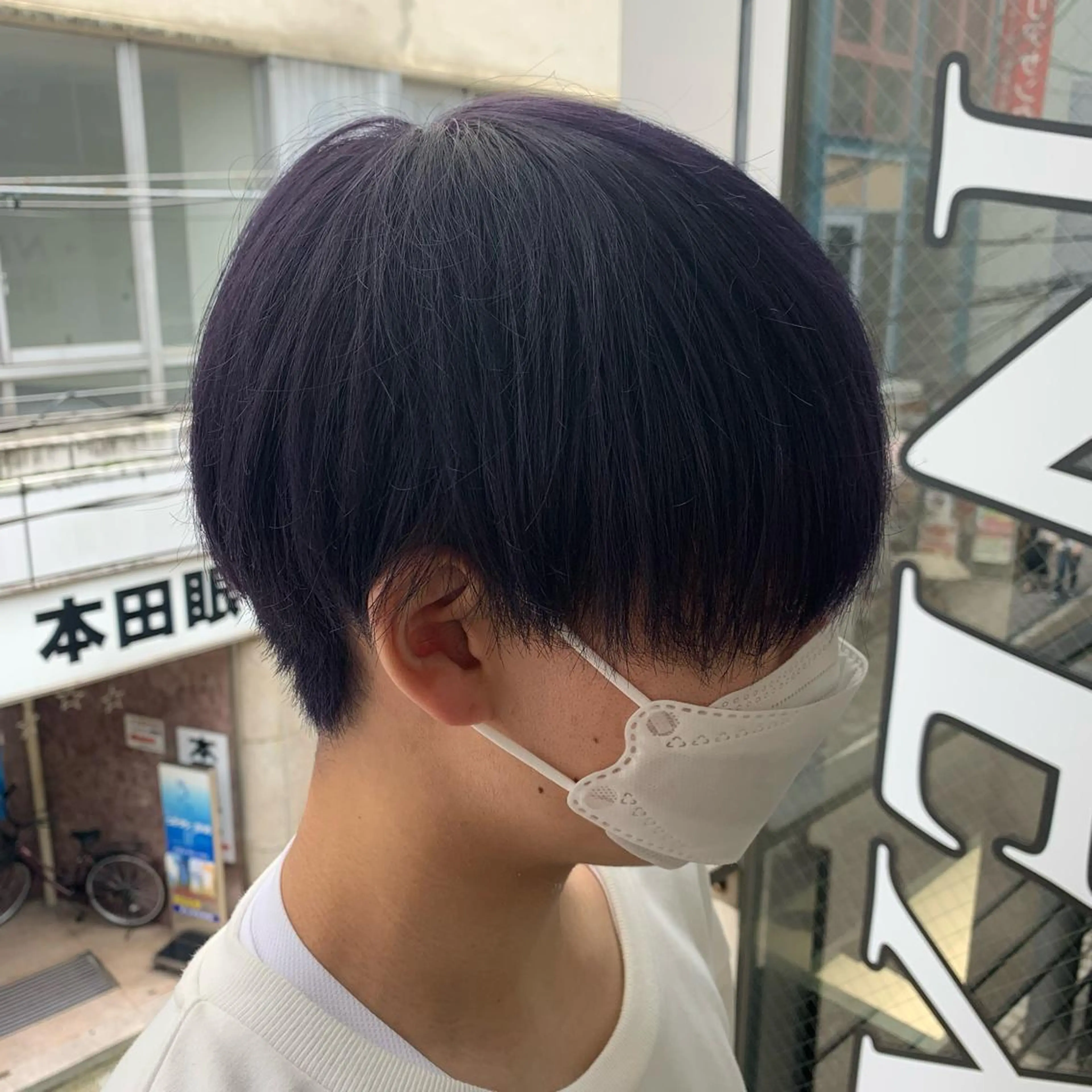 ショート カラー メンズ Lit.富士 久保田風太のヘアスタイル