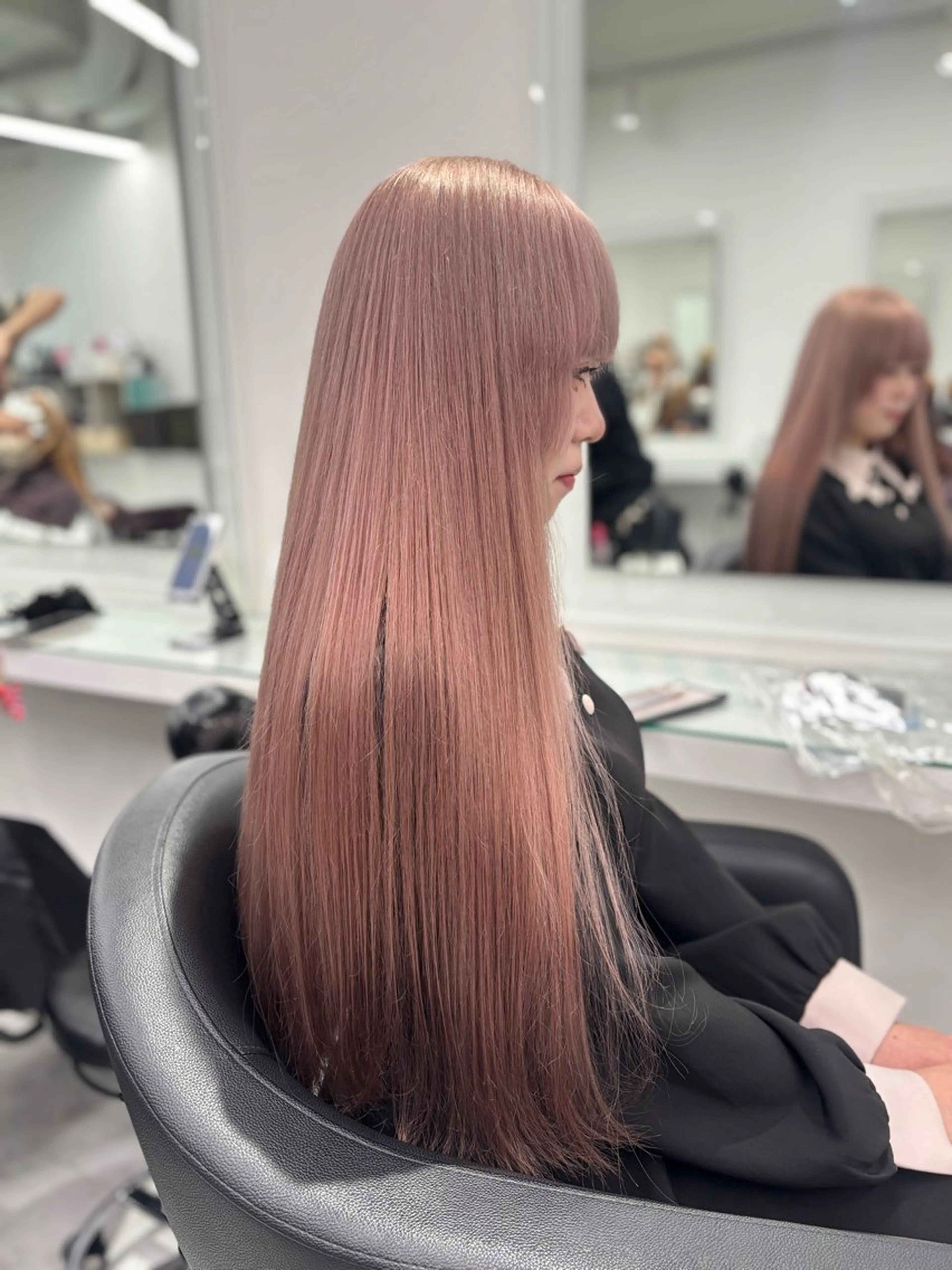 ロング カラー 💖ミルクティー💖 あかり💖のヘアスタイル