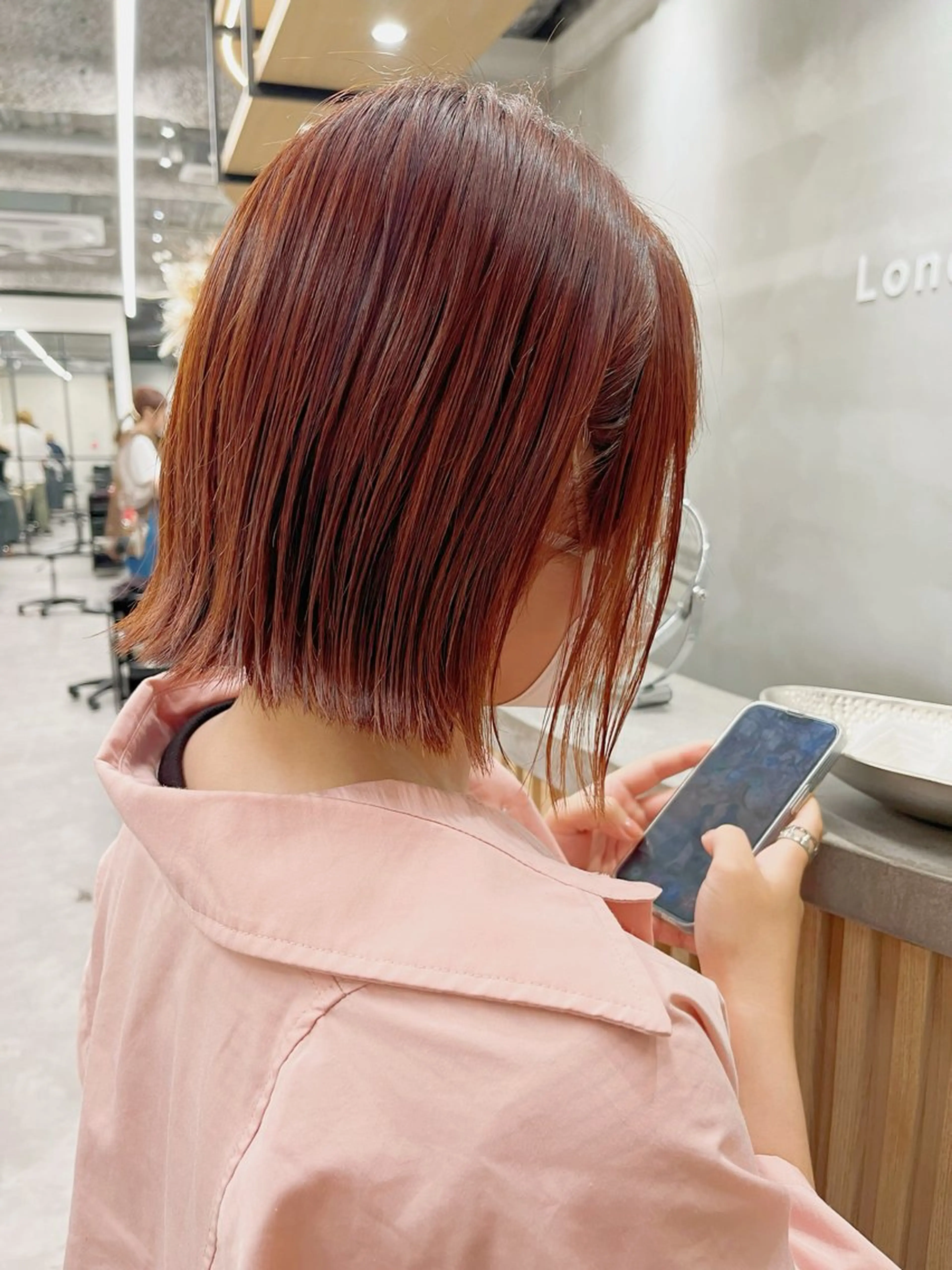 ミディアム カラー 浦和Lond 山本賢人のヘアスタイル