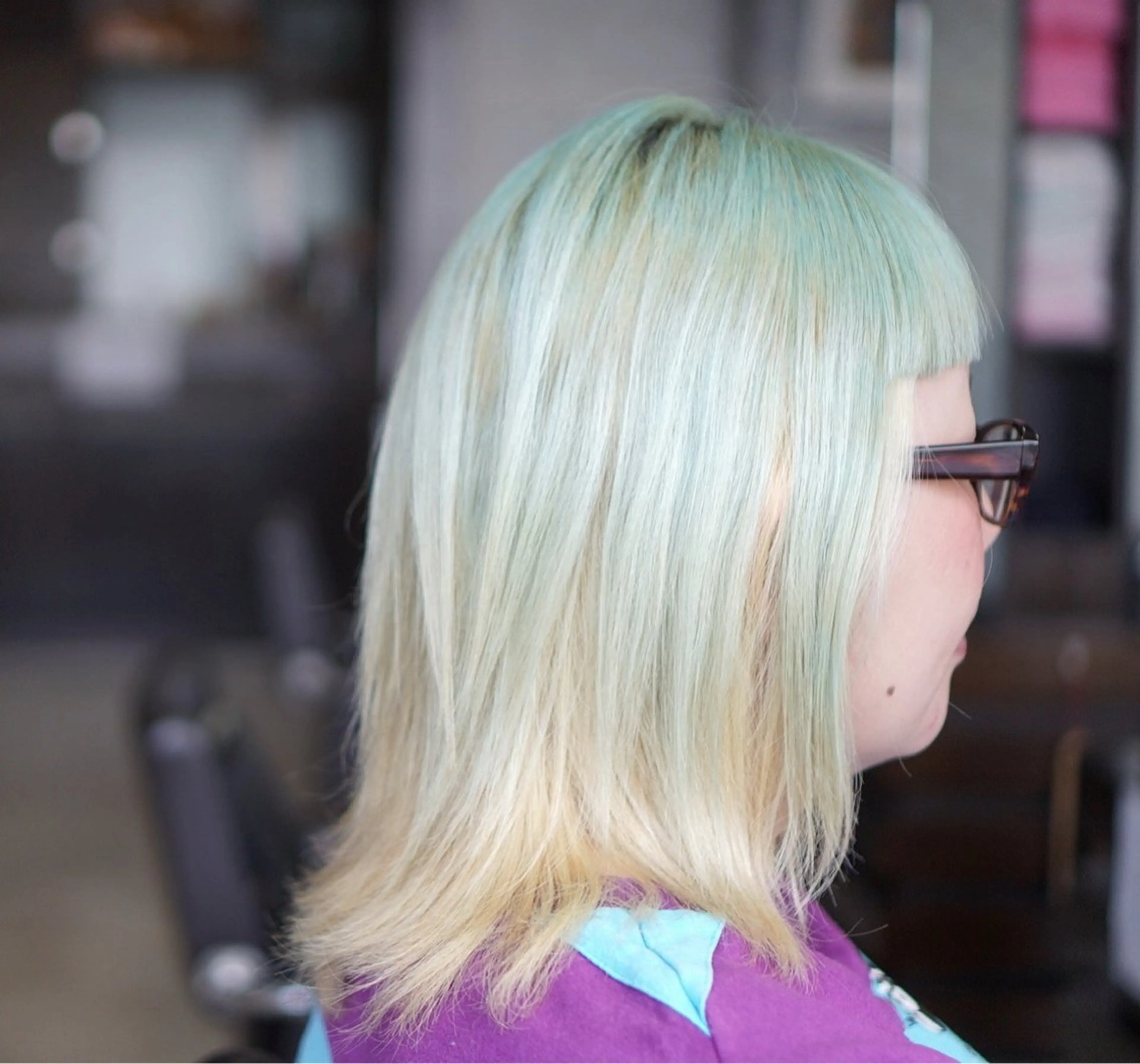 ミディアム カラー カット ヘアカラー トリートメント 中島 剛のヘアスタイル