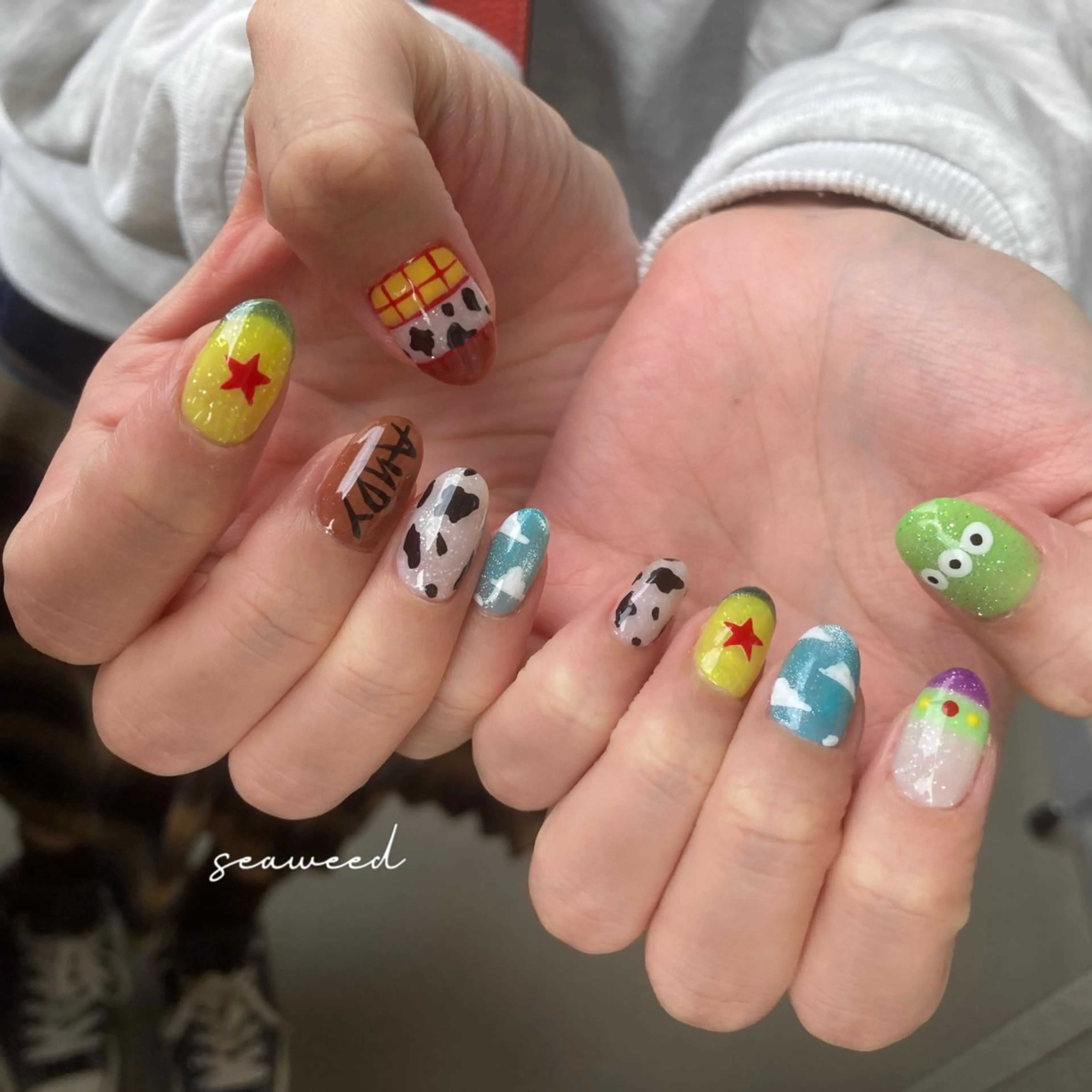 ネイル ハンドネイル seaweed nailのネイルデザイン