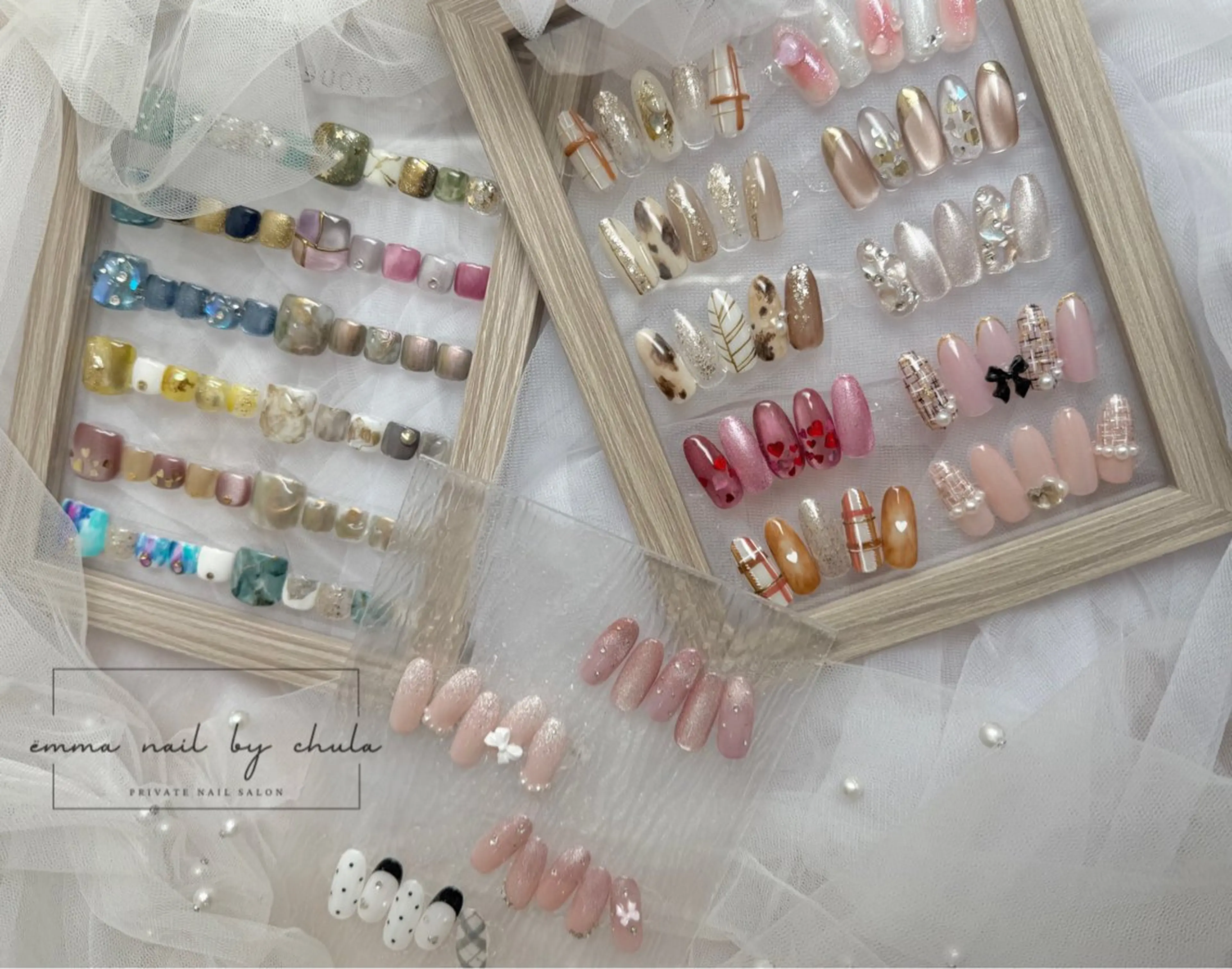 ネイル ハンドネイル ハンドケア ëmma nail_ by chulaのネイルデザイン