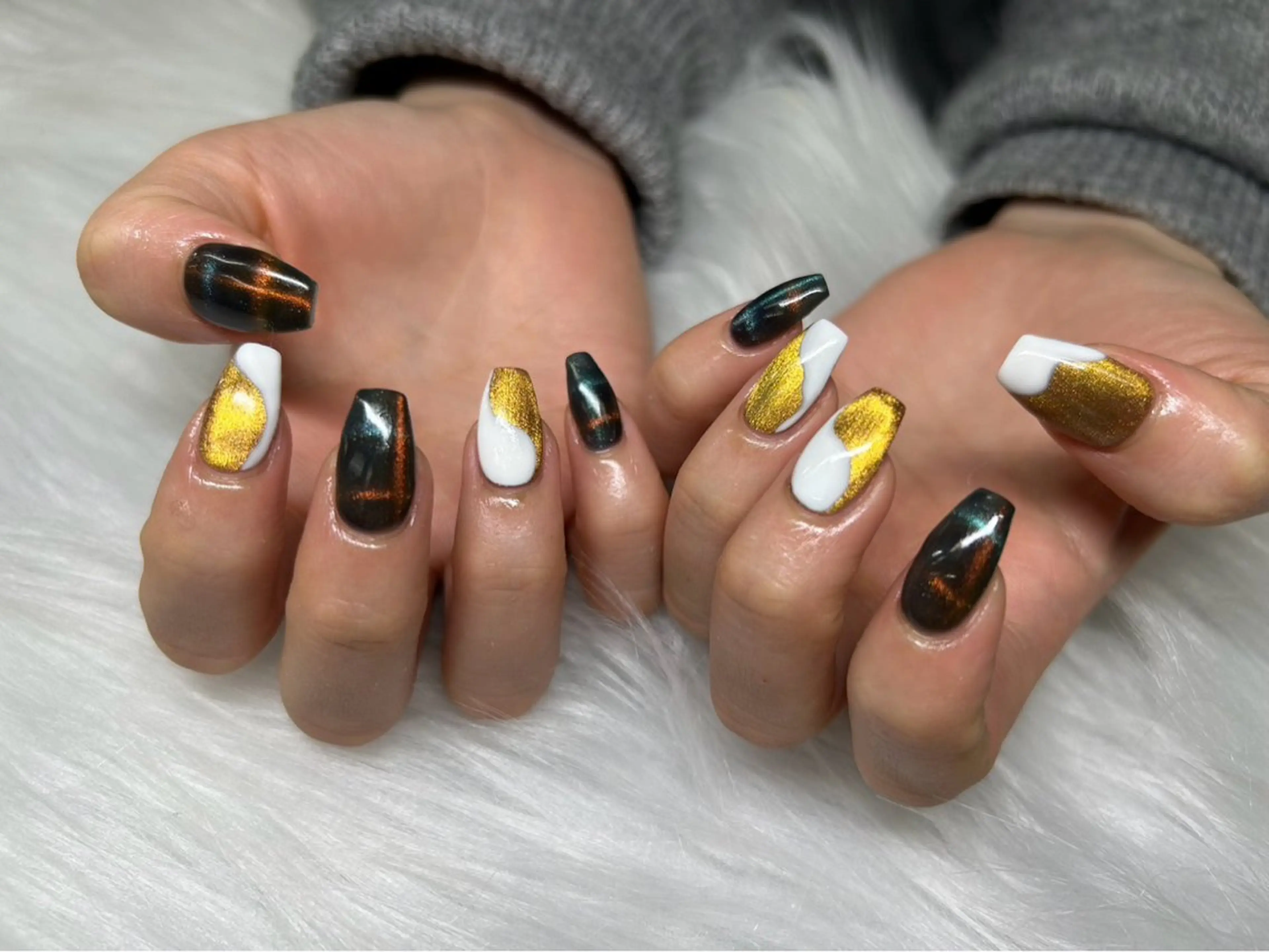 ネイル ハンドネイル PEEKABOO京橋 EYE&NAILのマツエク・マツパデザイン