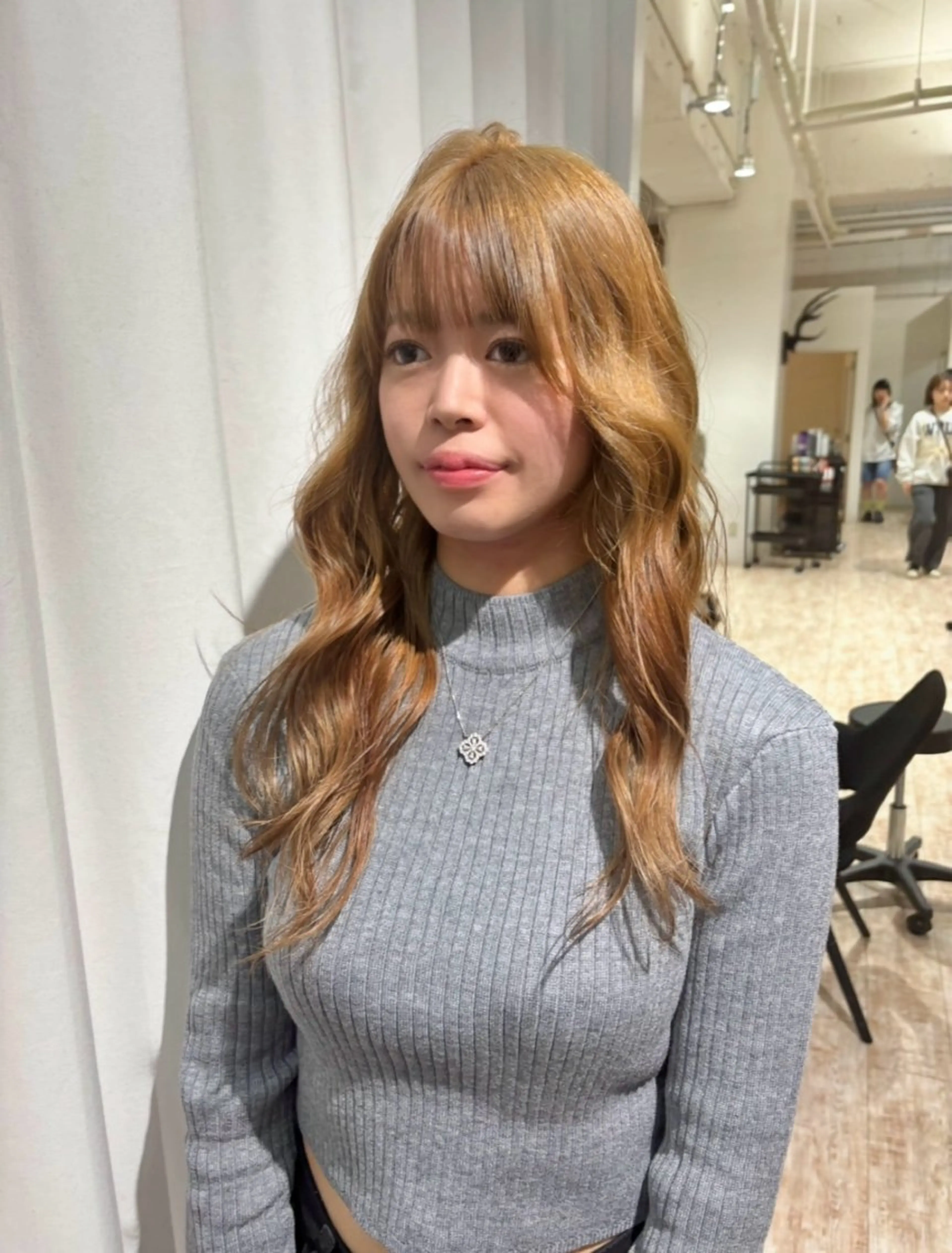 ロング behive  駅前店所属・菊地 桃花のヘアスタイル