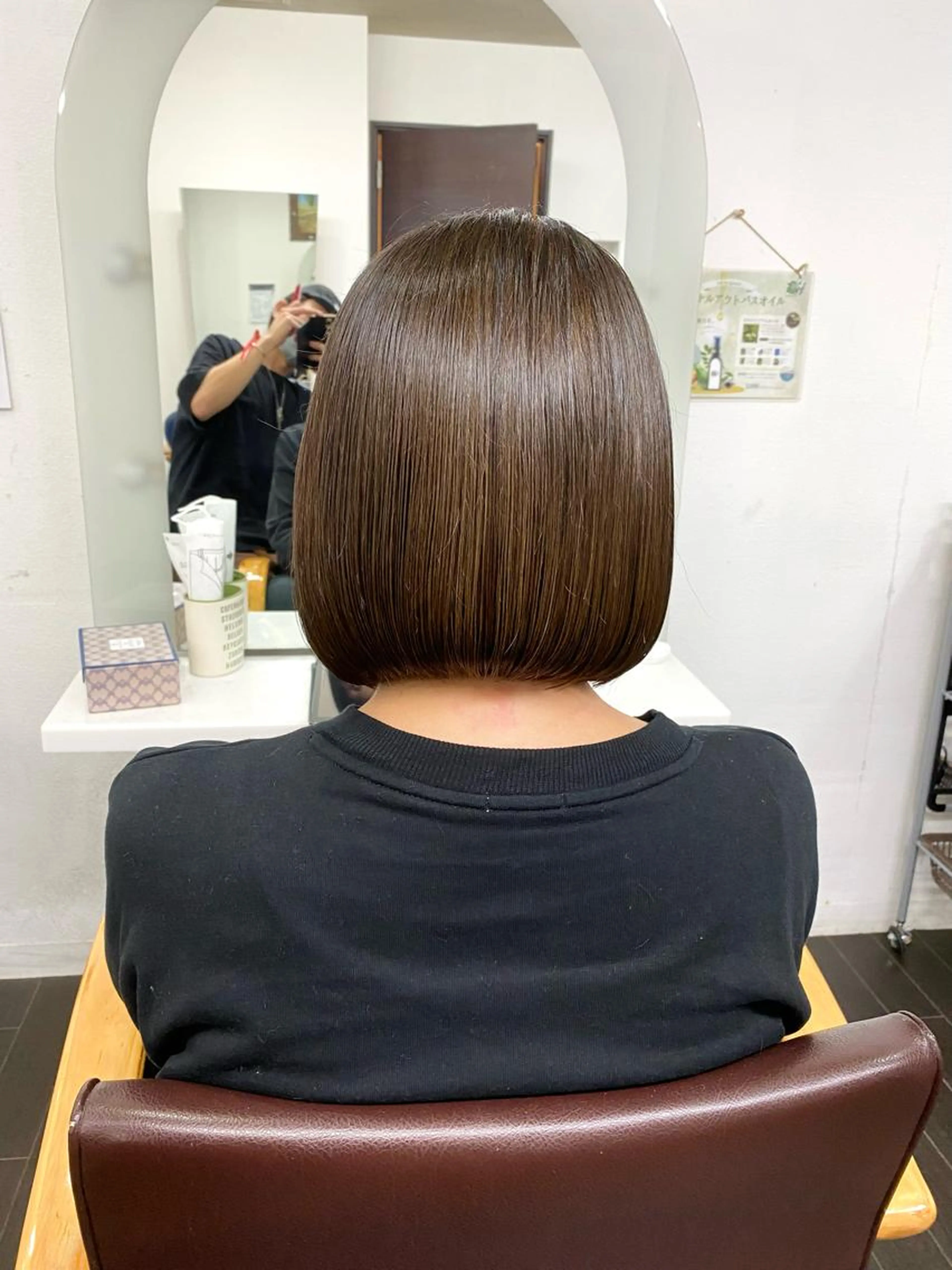 ダメージレスに艶々グロスカラーの写真