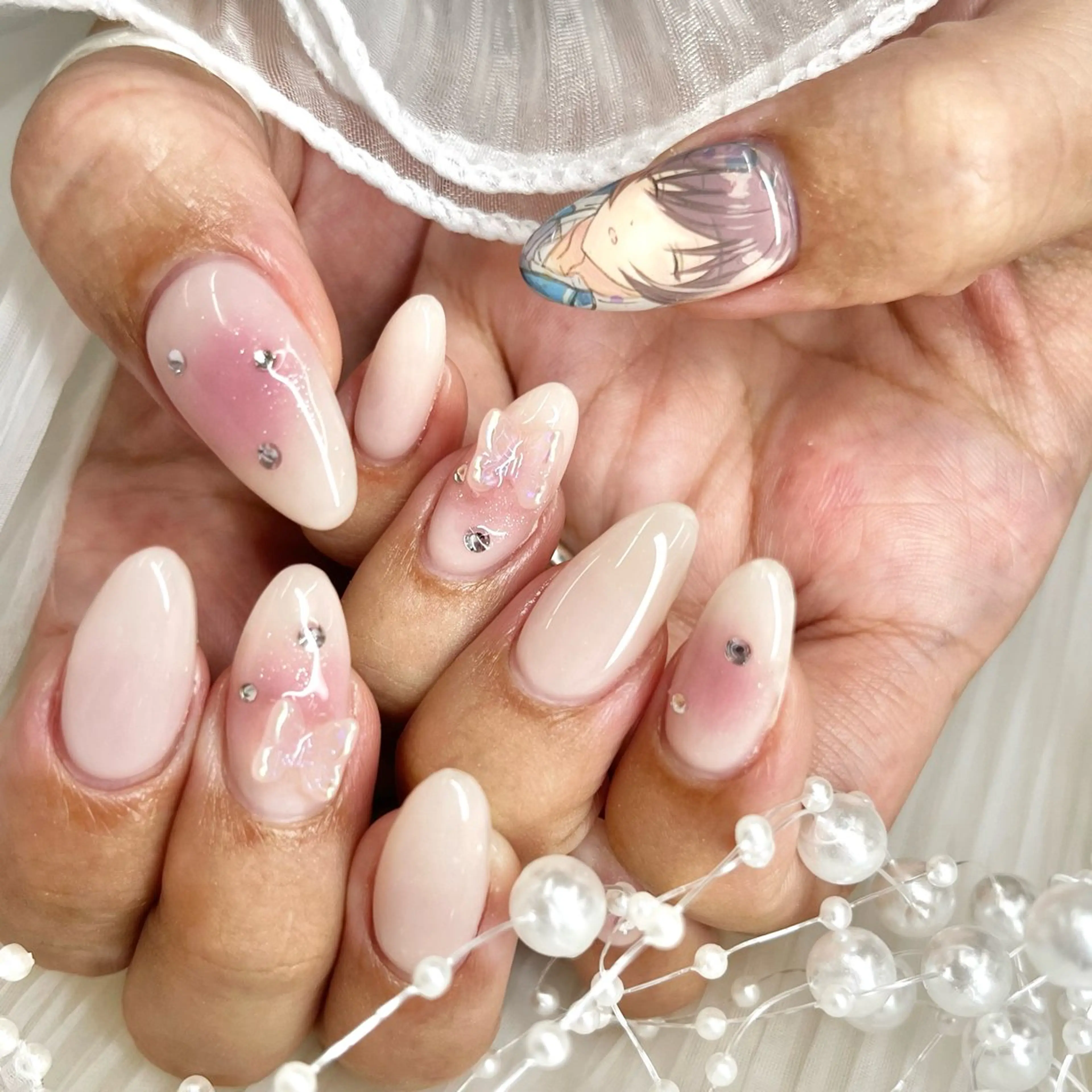 ネイル ハンドネイル 池袋痛ネイル Nok. 渡辺のネイルデザイン