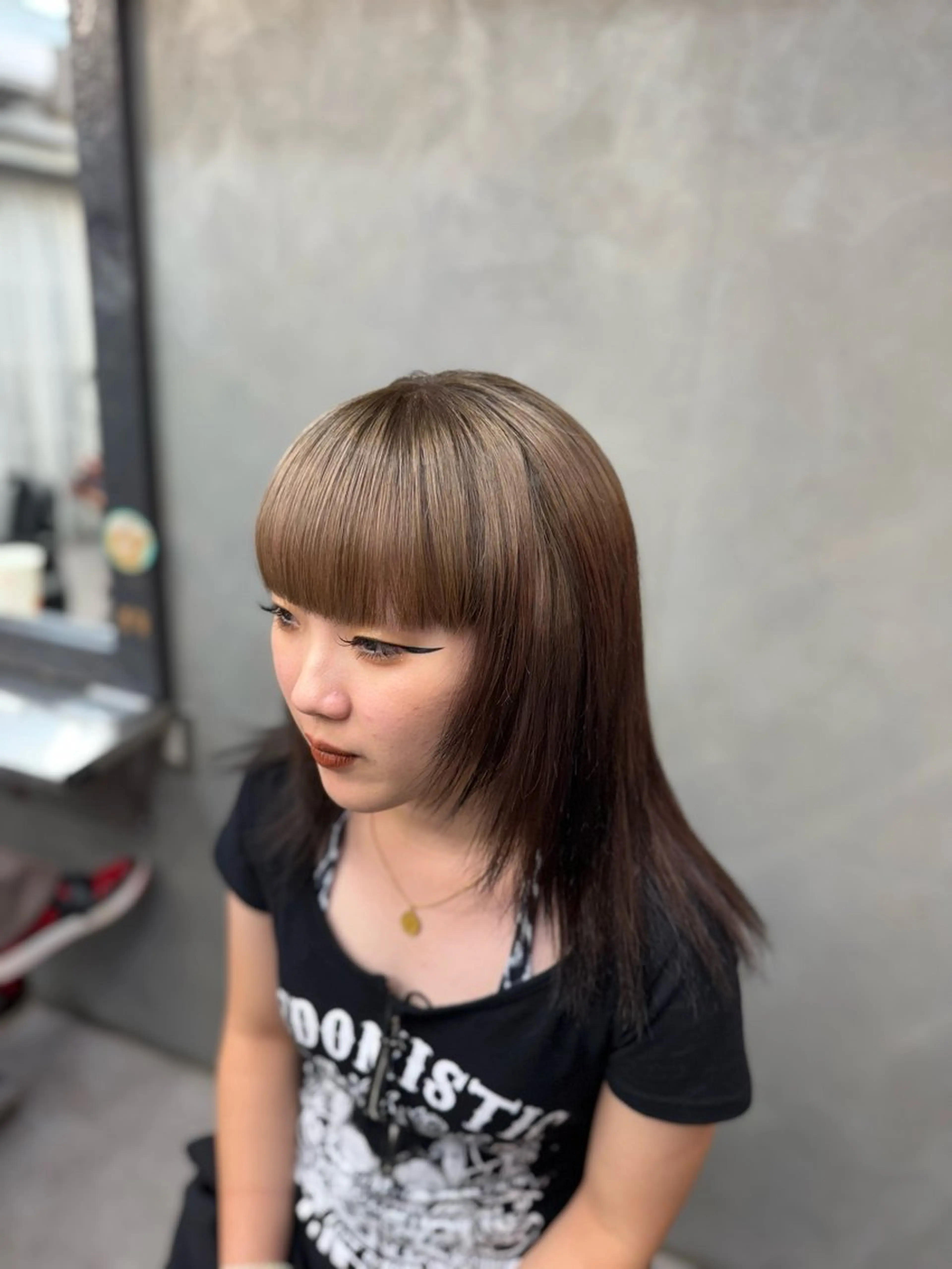 ロング カラー ヘアカラー TNB TOKYO所属・Insta 指名 No.1KURUMIのヘアスタイル