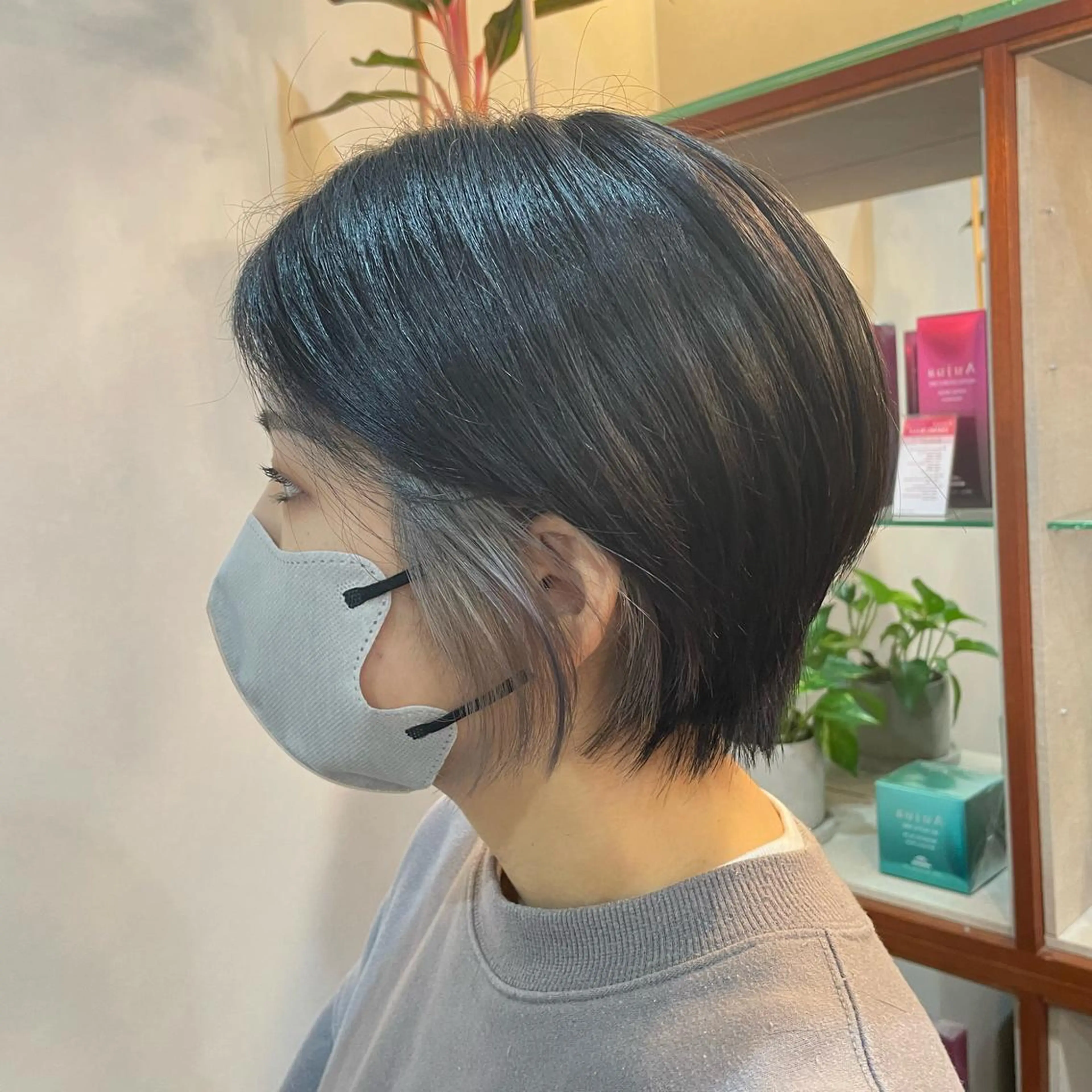 ショート ヘアカラー 安原 亜弥🕊🕊のマツエク・マツパデザイン