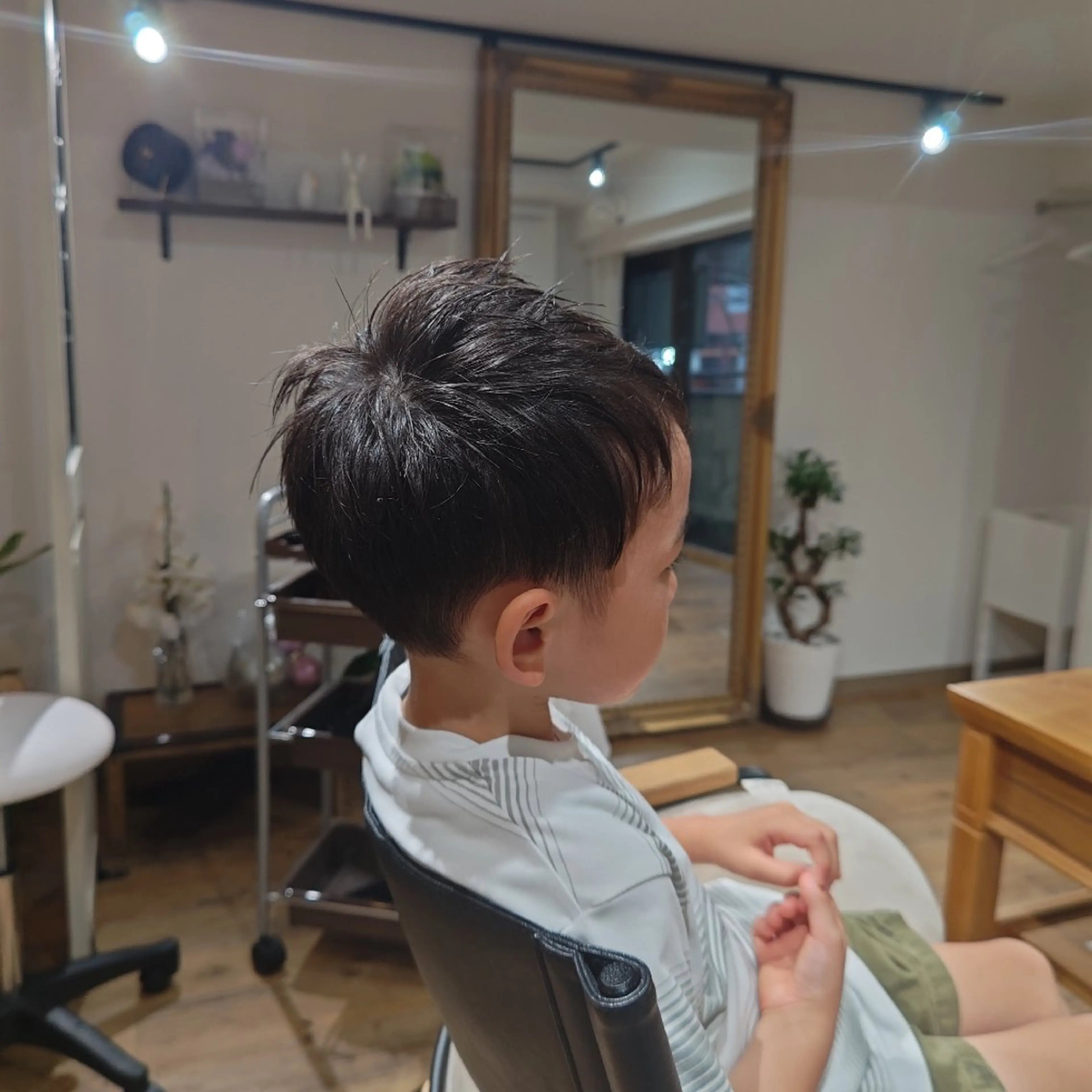 キッズ 日吉Riposo. 代表 石橋🌿のヘアスタイル