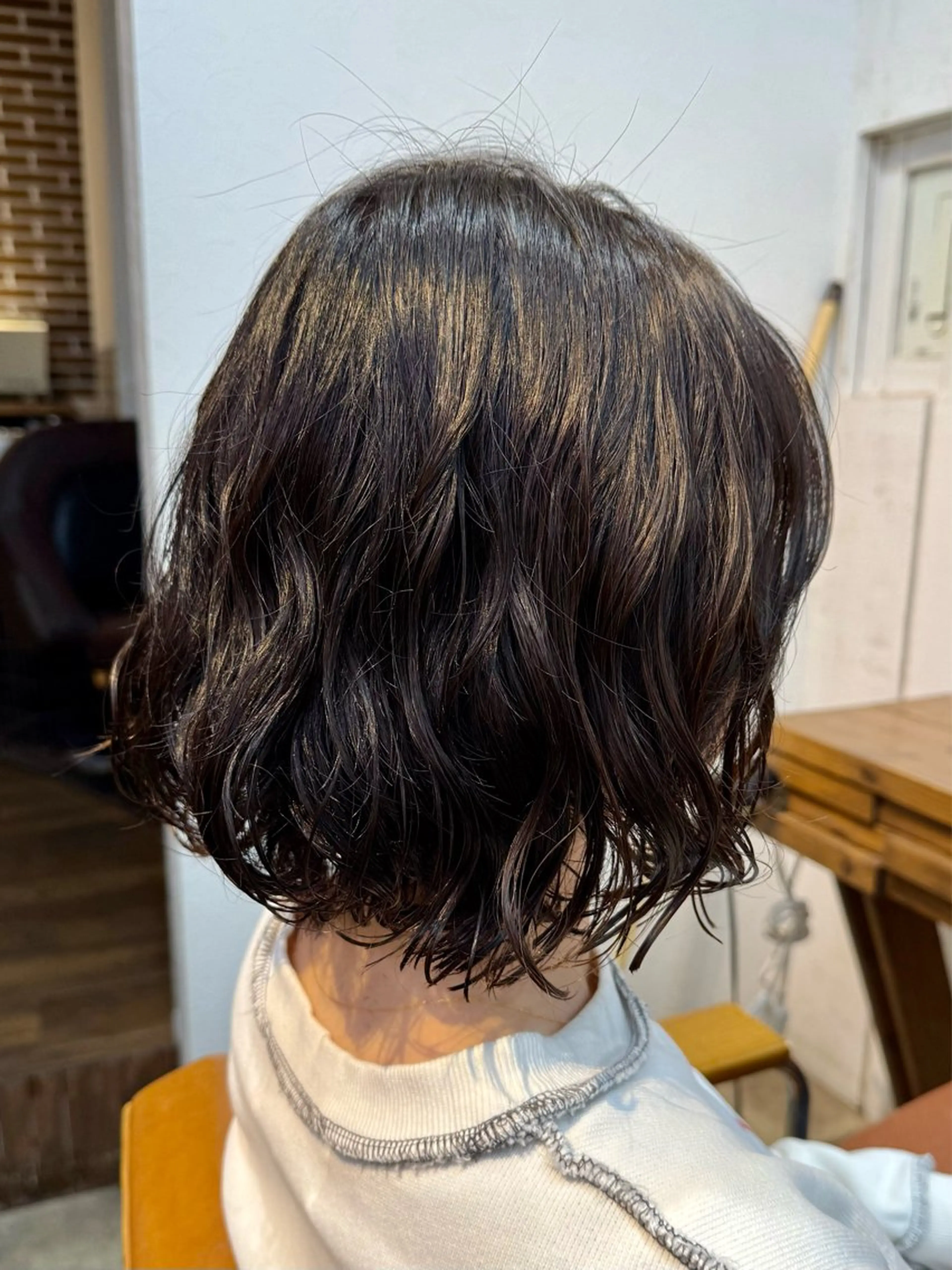 ショート パーマ New-LineGINZA所属・ロング/髪質改善✂️ 佐々木大輔のヘアスタイル