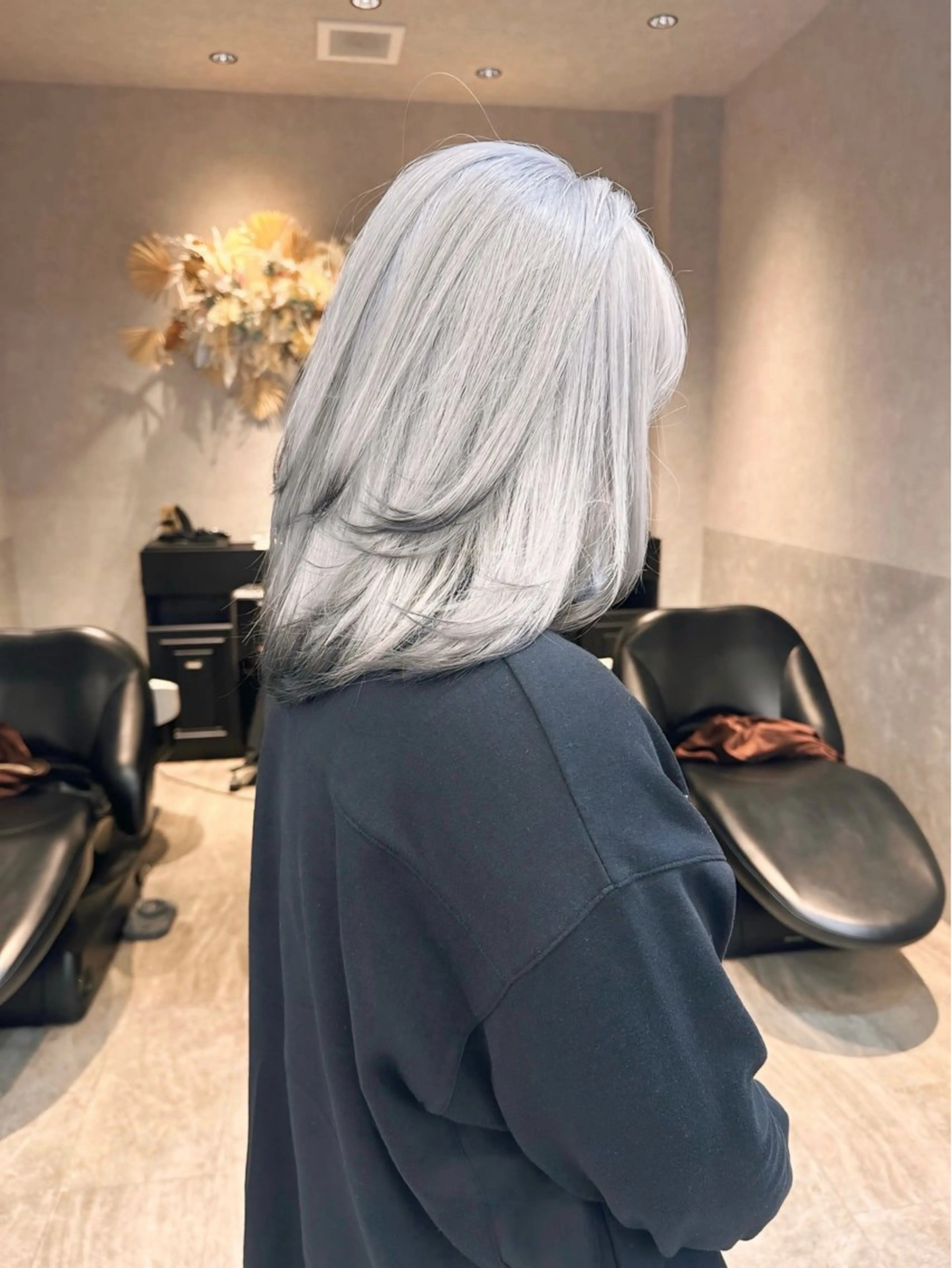 ミディアム カラー ヘアアレンジ ヘアカラー yuuto🌈 ムラ修正専門美容師のヘアスタイル