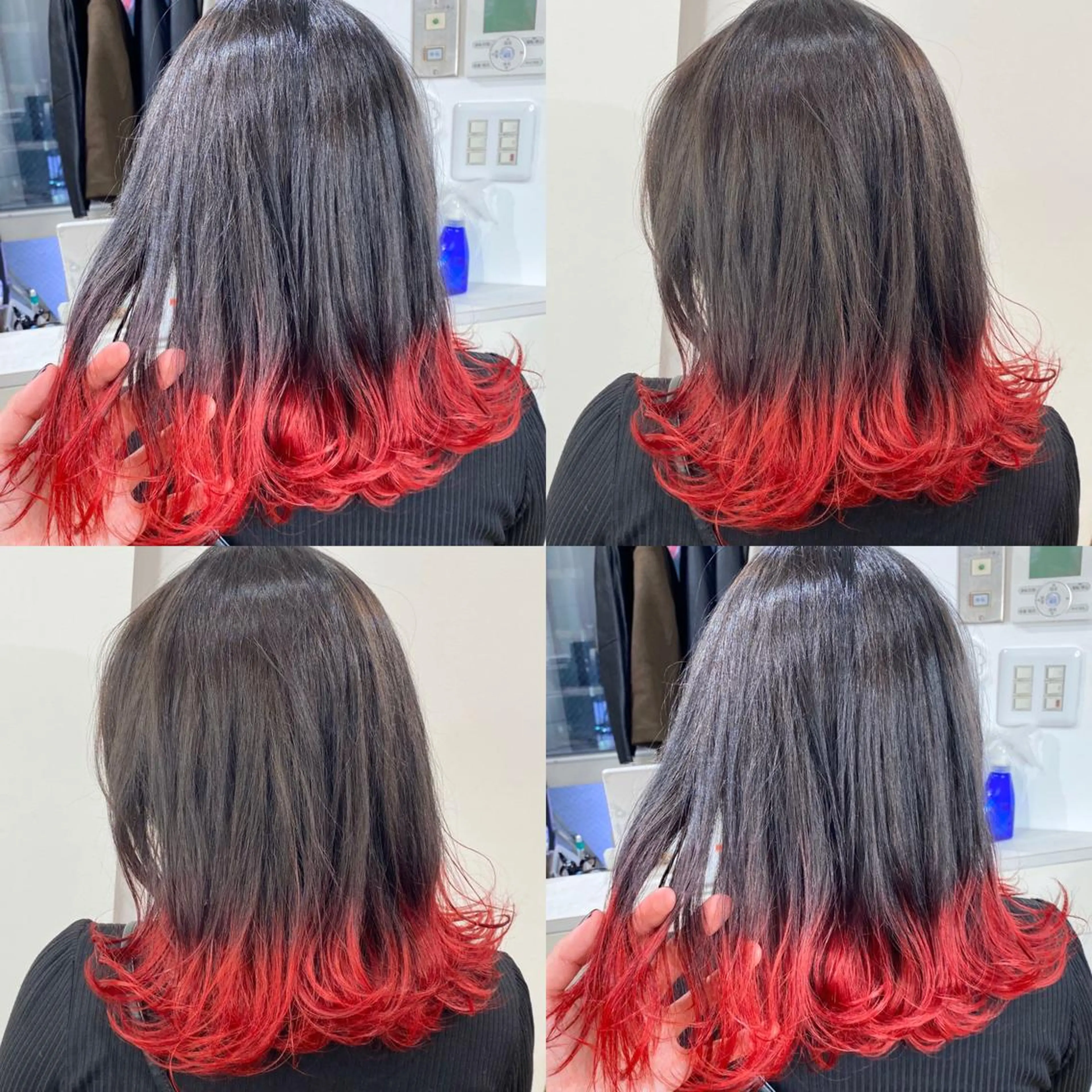 ミディアム カラー  渡部 妃月のヘアスタイル