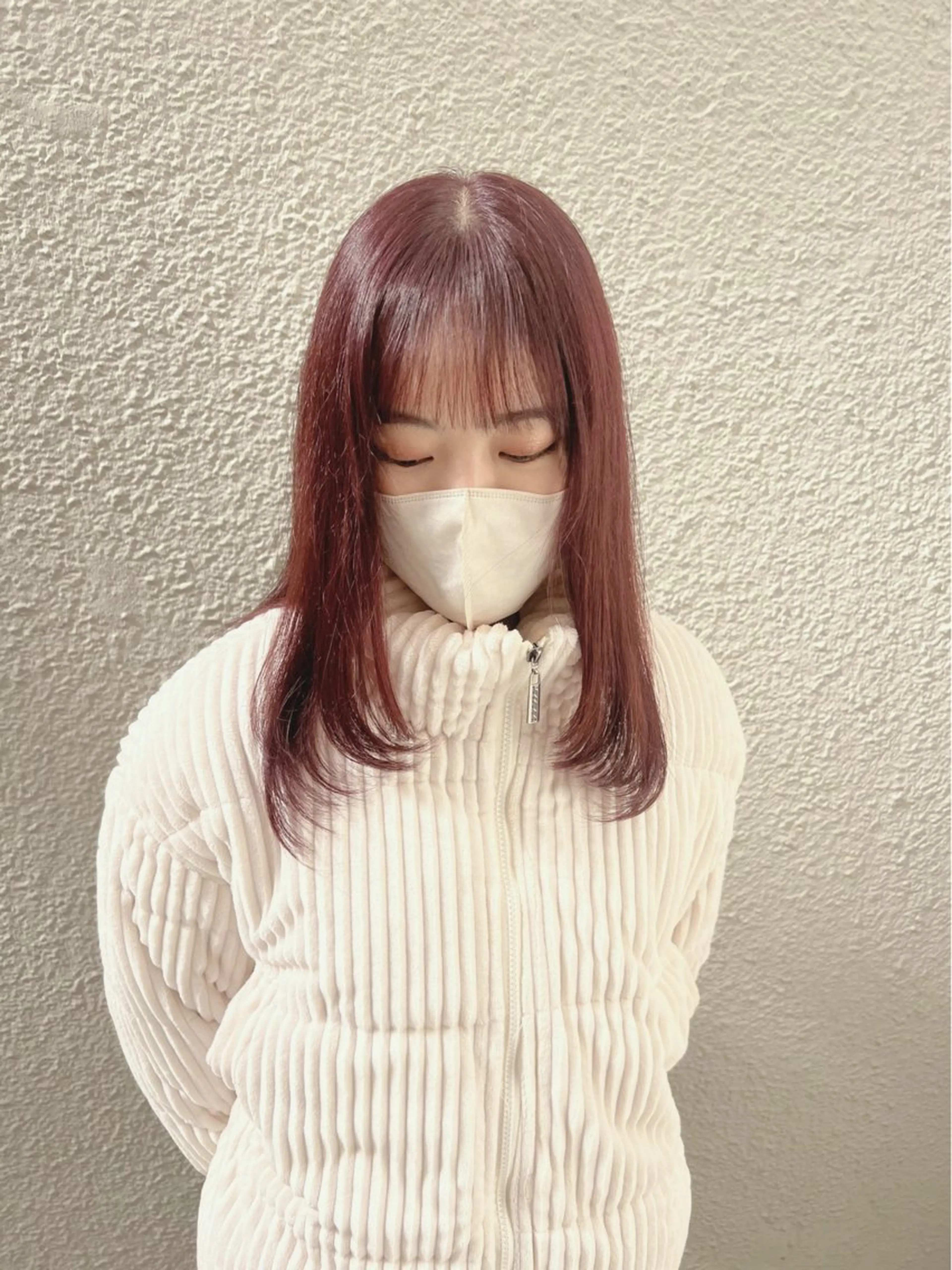 ロング レイヤーカット カット 🍑FERIAfam 桃山台　仲本七星🍑のヘアスタイル