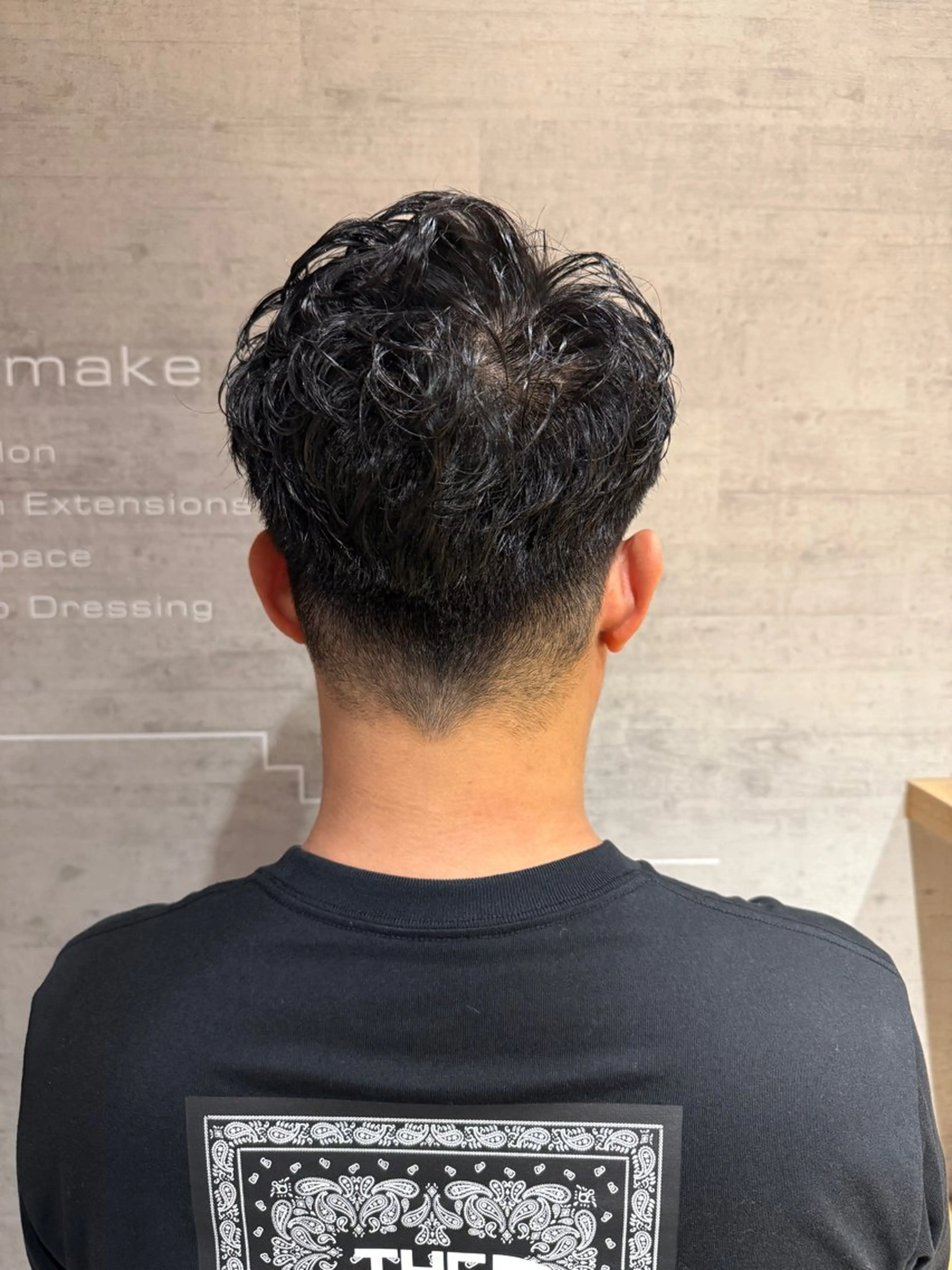 ショート パーマ 田中 清司のヘアスタイル
